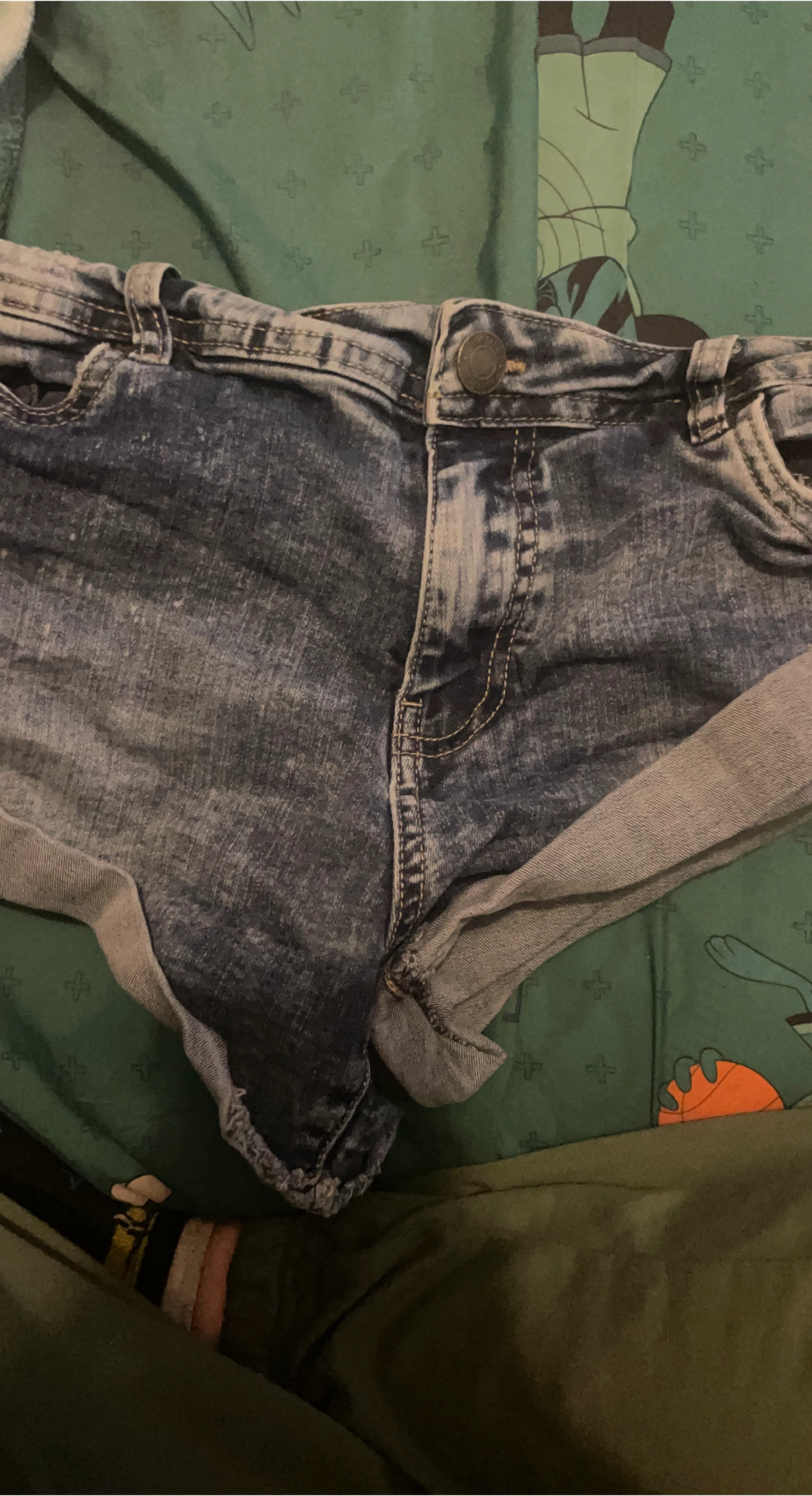 Denim Blue Jean Shorts