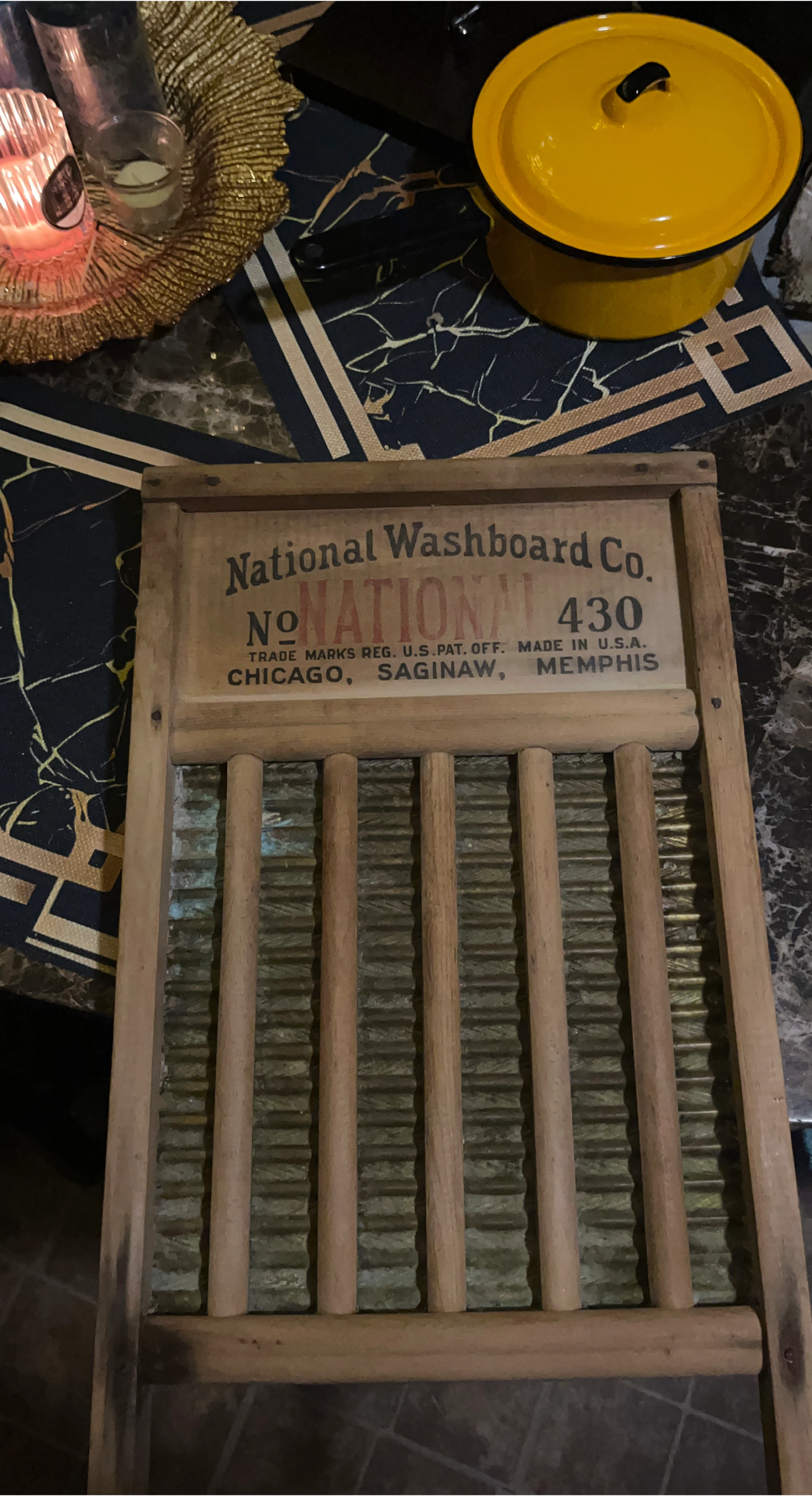 National Washboard Co. "The Rass Thief" Model 430