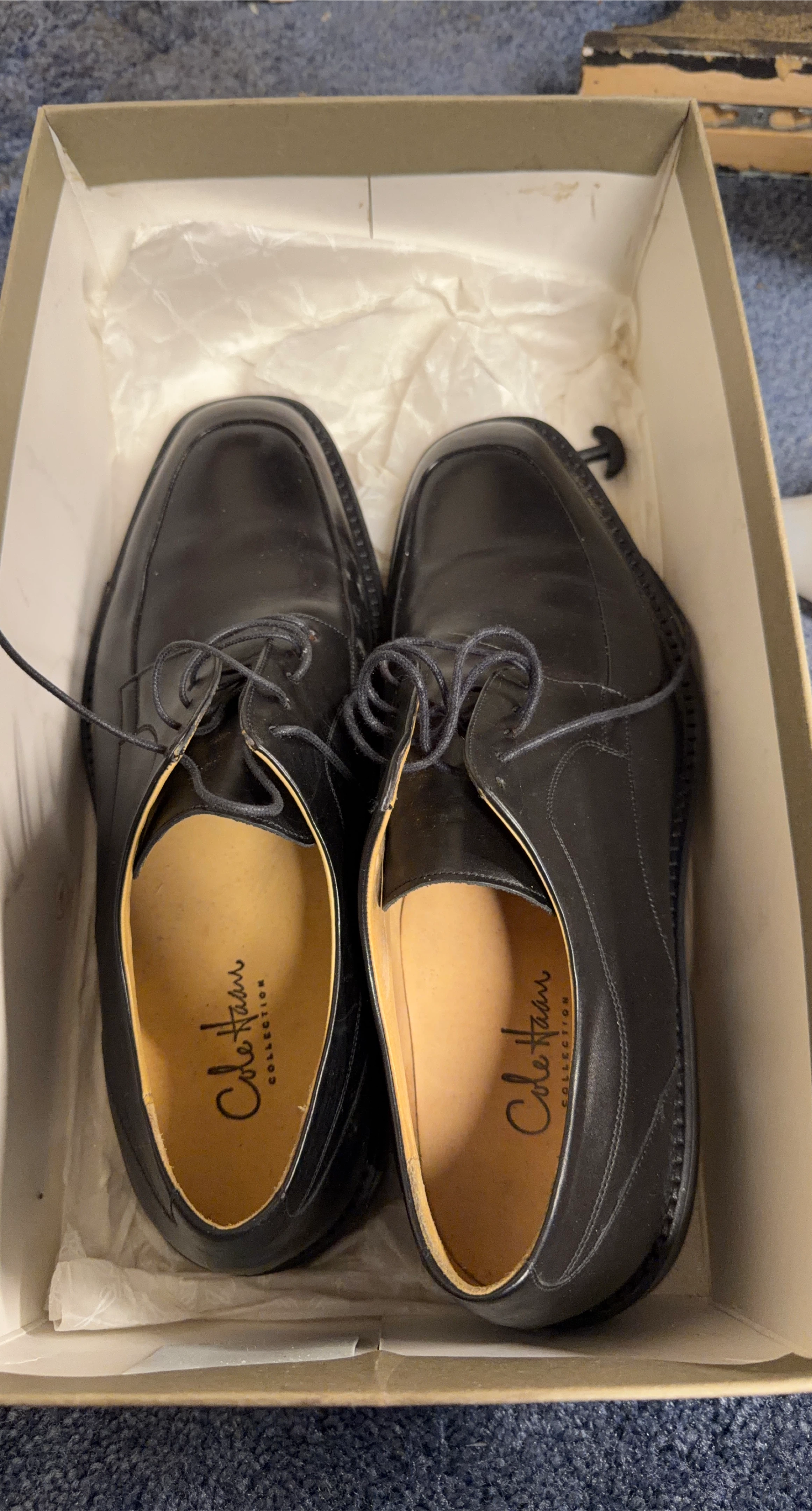 Cole Haan Ontario Oxford Shoes Brown Nubuk Size 8