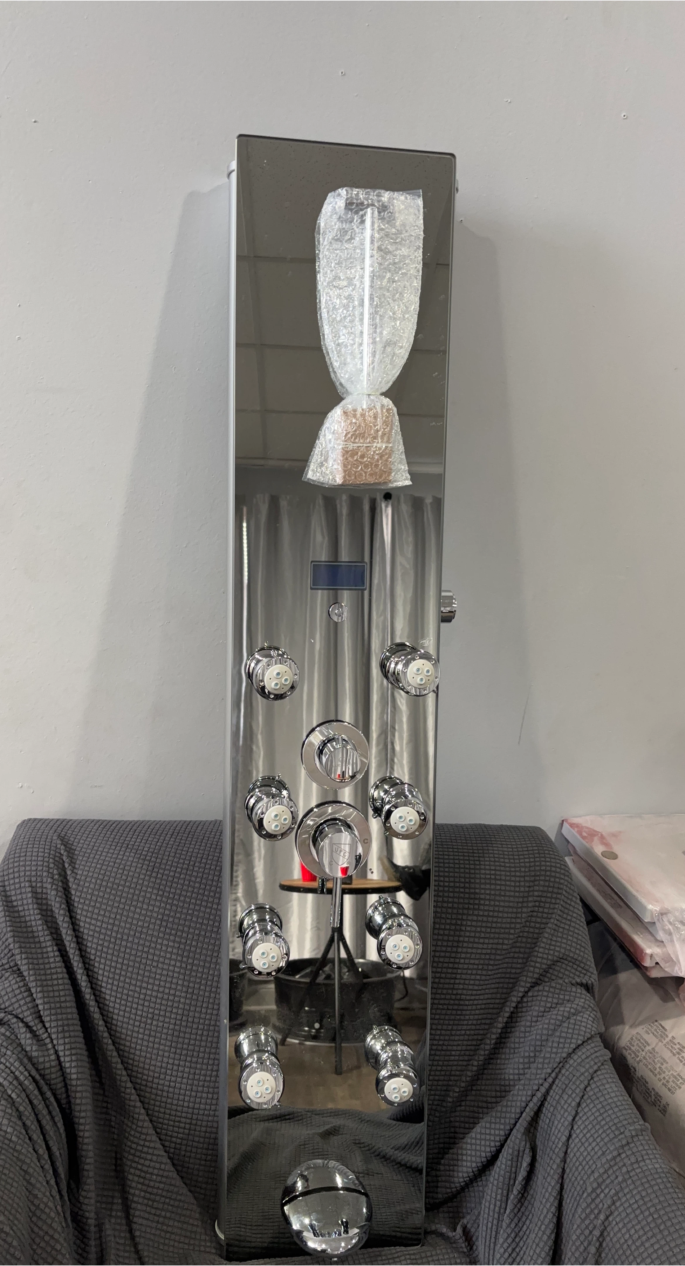 UPG Shower Panel System with Multiple Jets