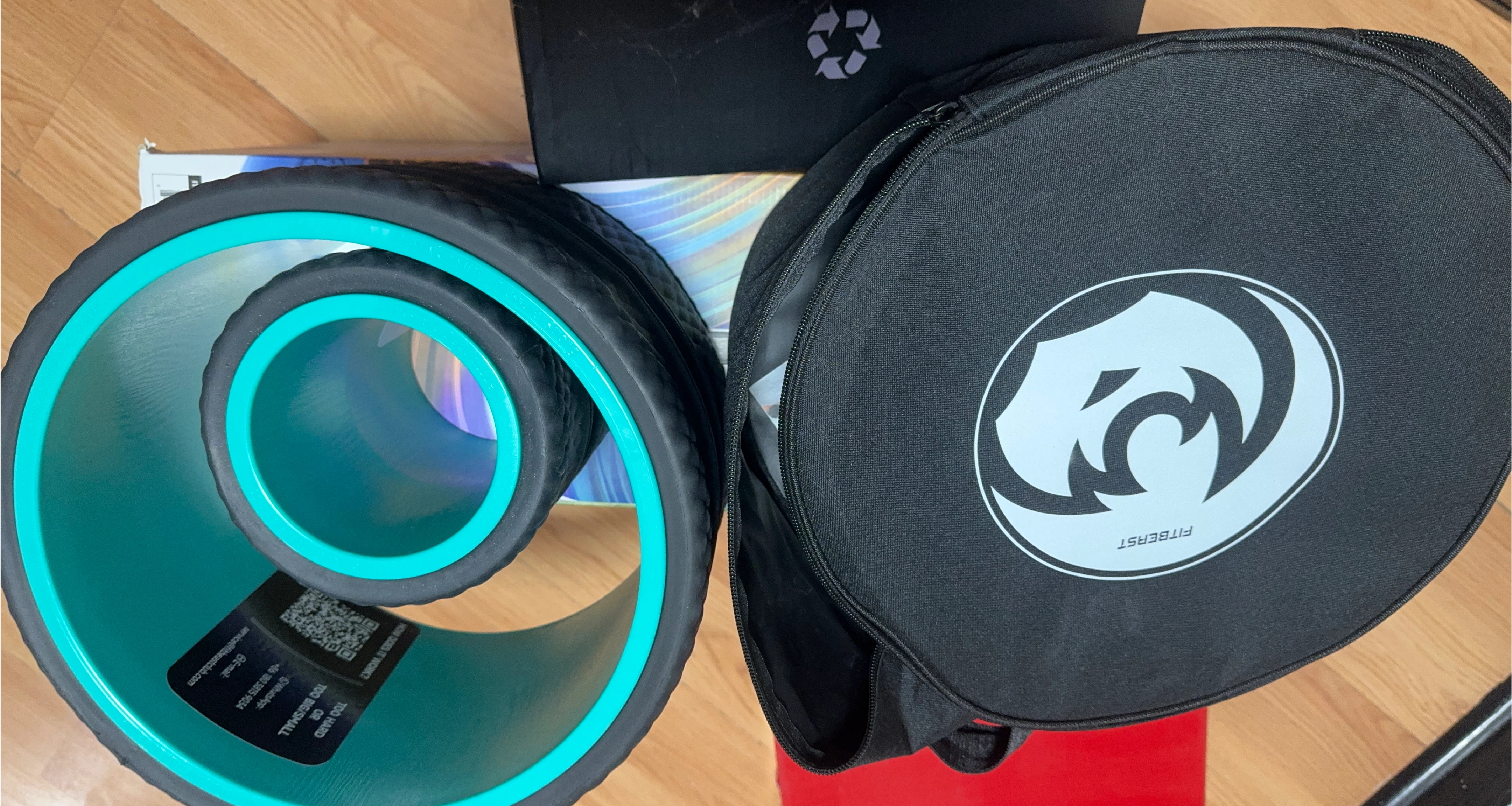 FitBeast Yoga Wheel with Carrying Bag
