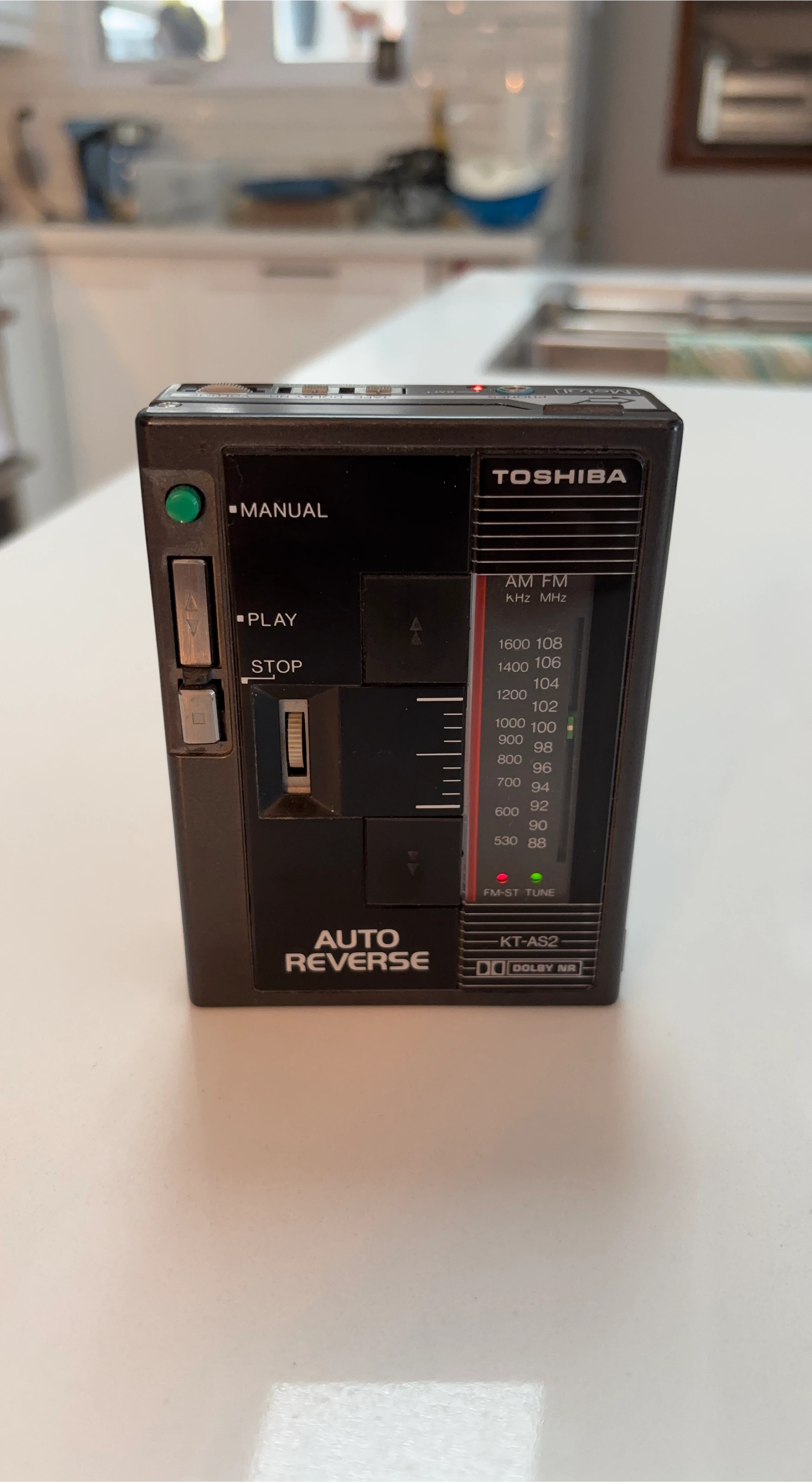 Toshiba KT-AS2 Stereo Cassette Player