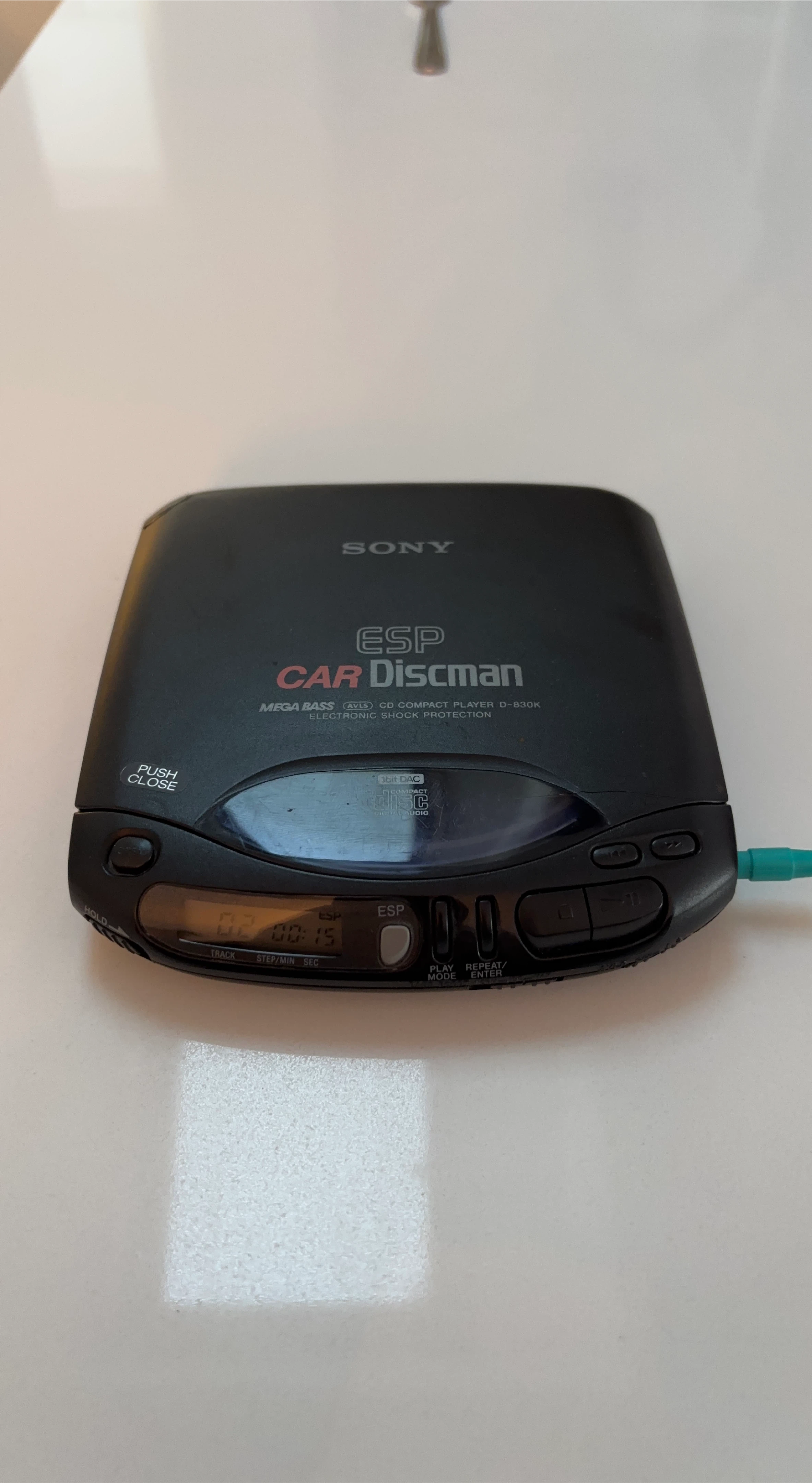 Sony ESP Car Discman D-830K CD Player