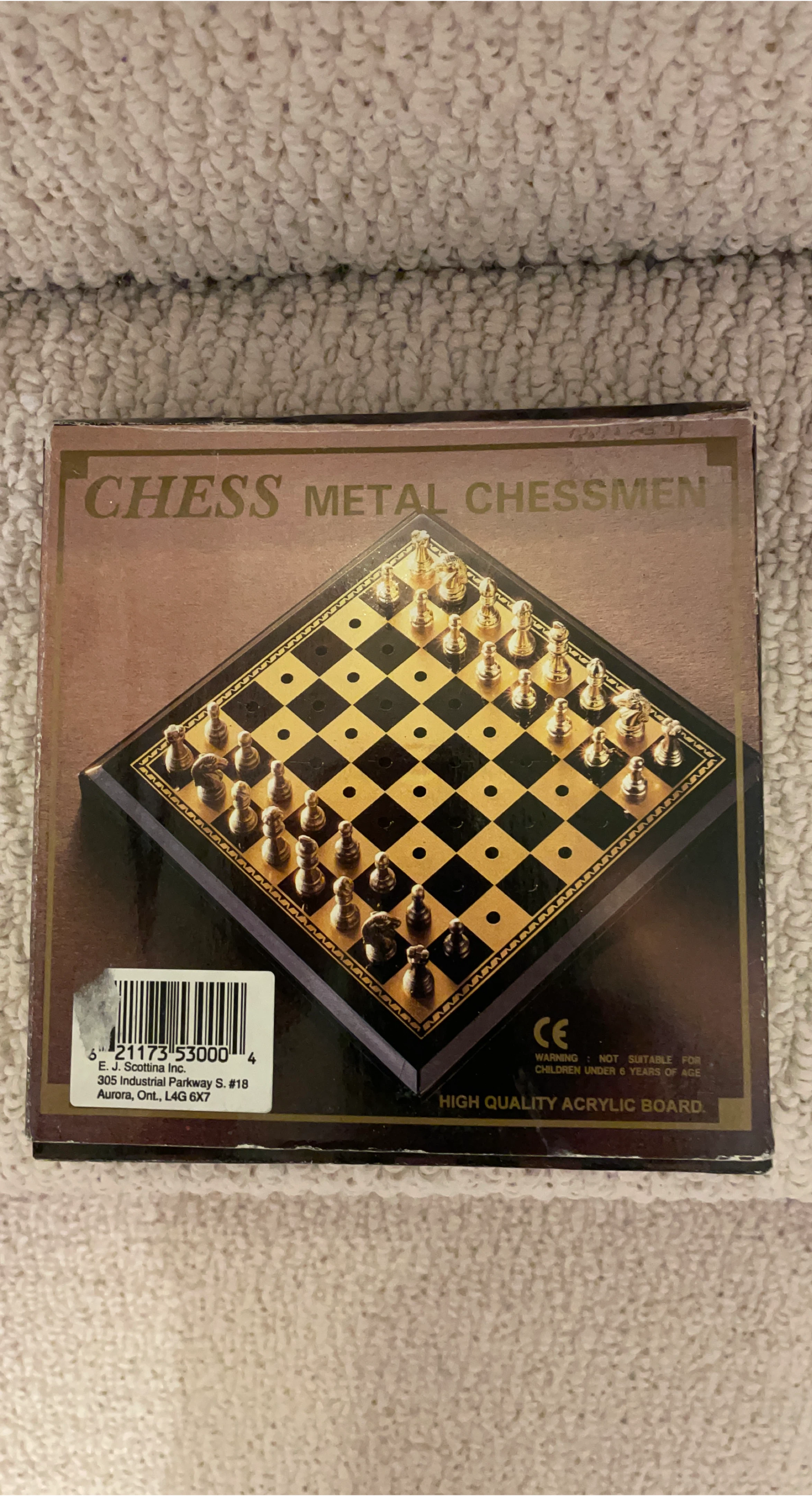 6” x 6” Travel-Size Chess Set