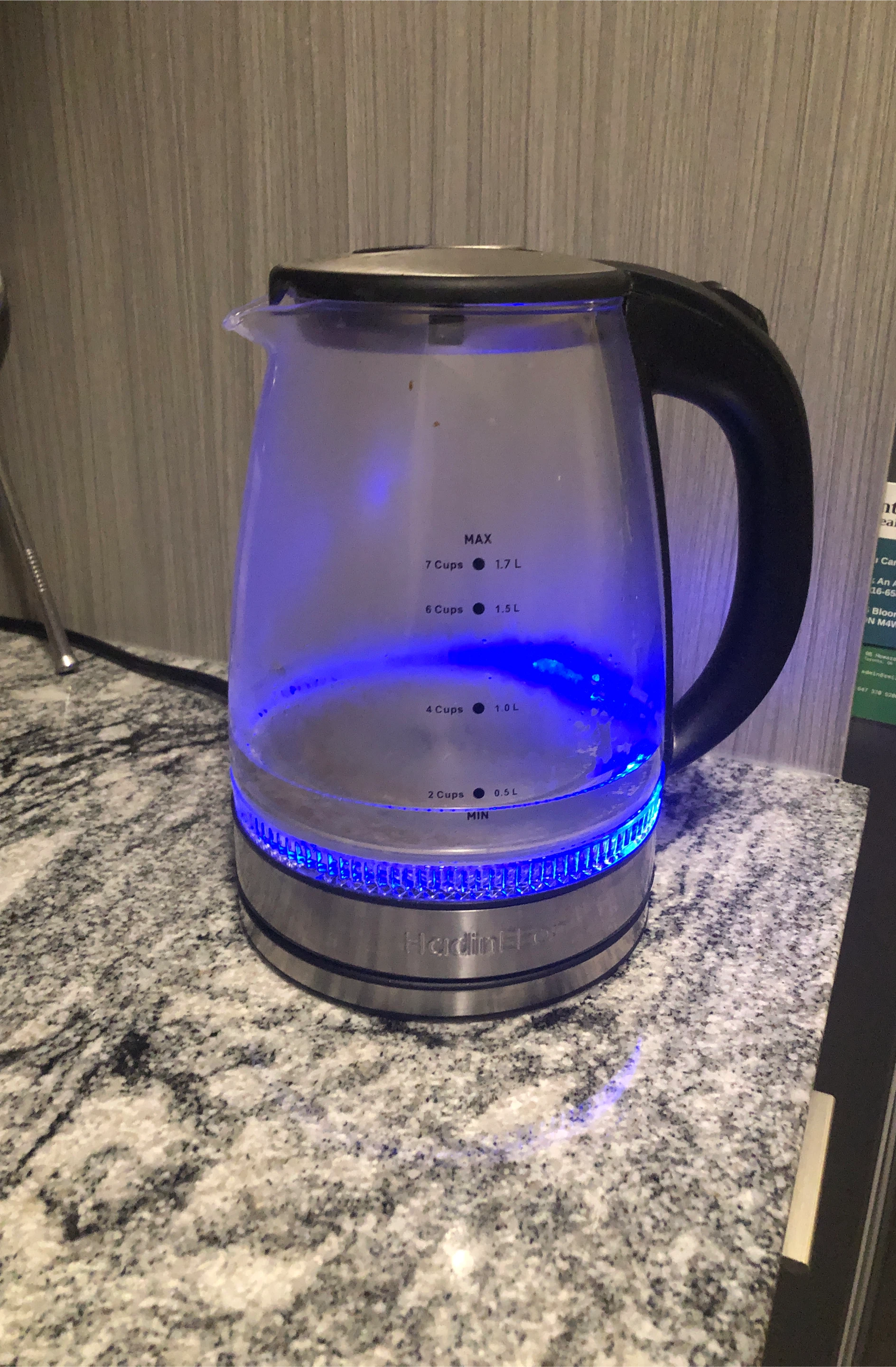 HadlinEEn Glass Electric Kettle