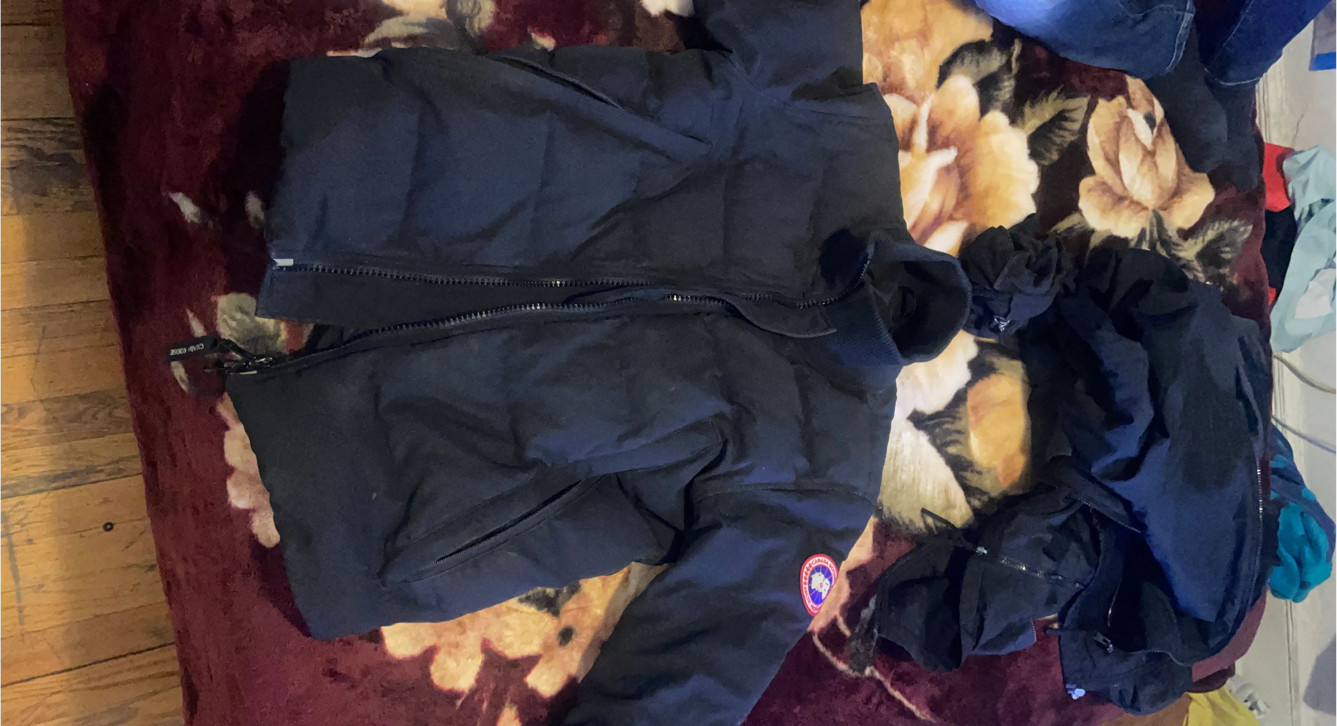Canada Goose Black Down Puffer Jacket