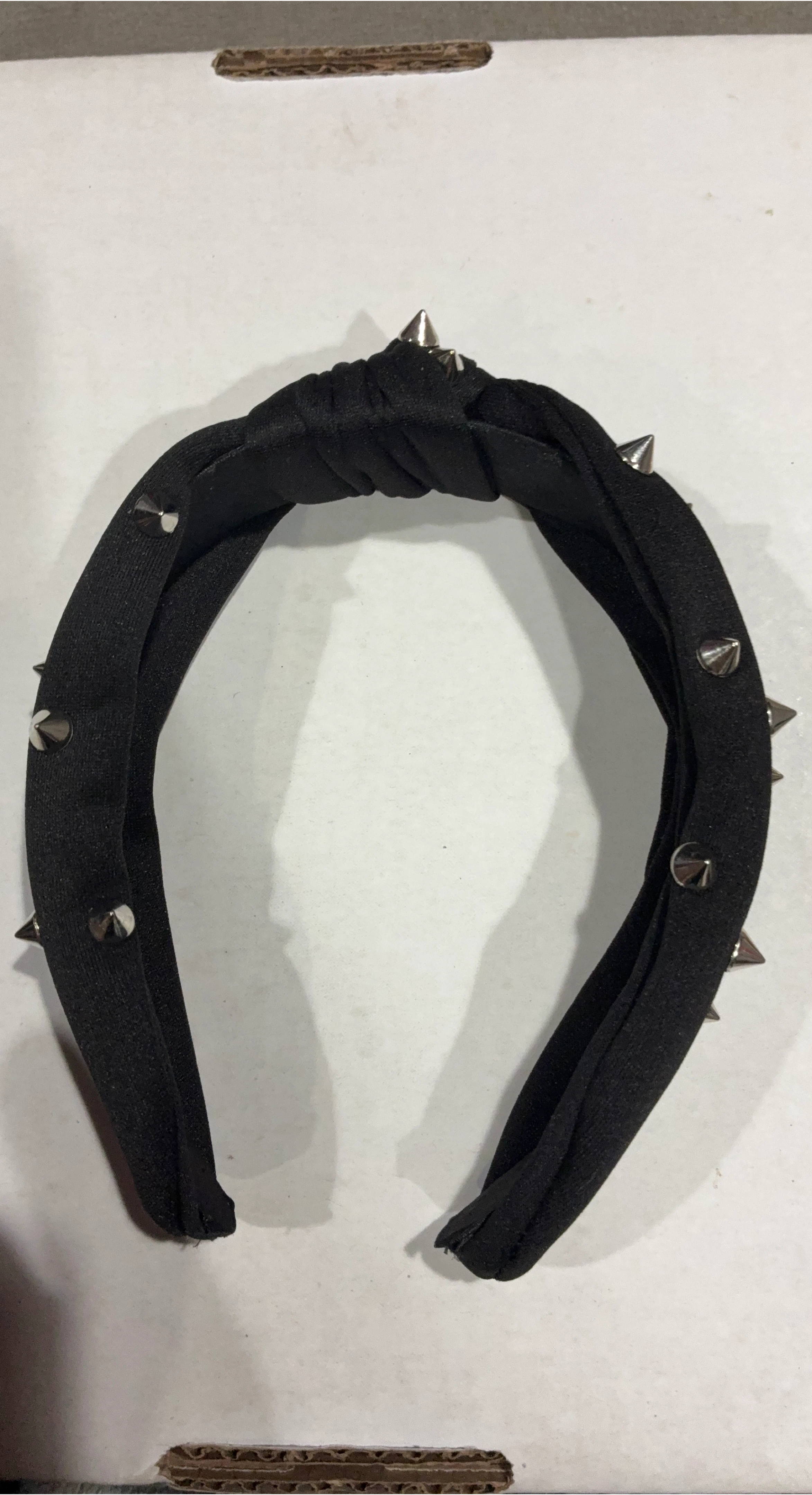 Black Spiked Headband