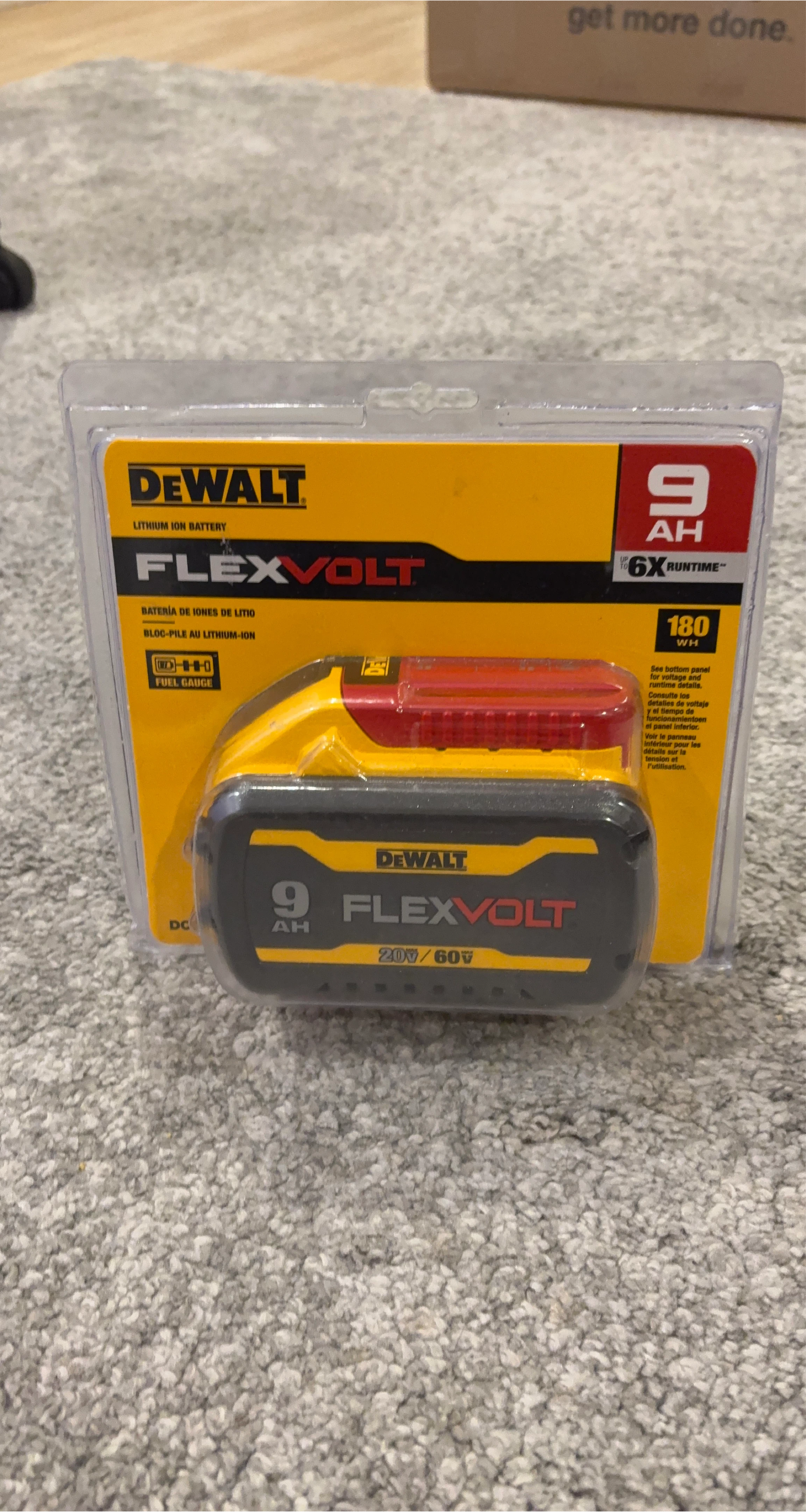 DeWalt Flexvolt 9.0 Ah Lithium Ion Battery