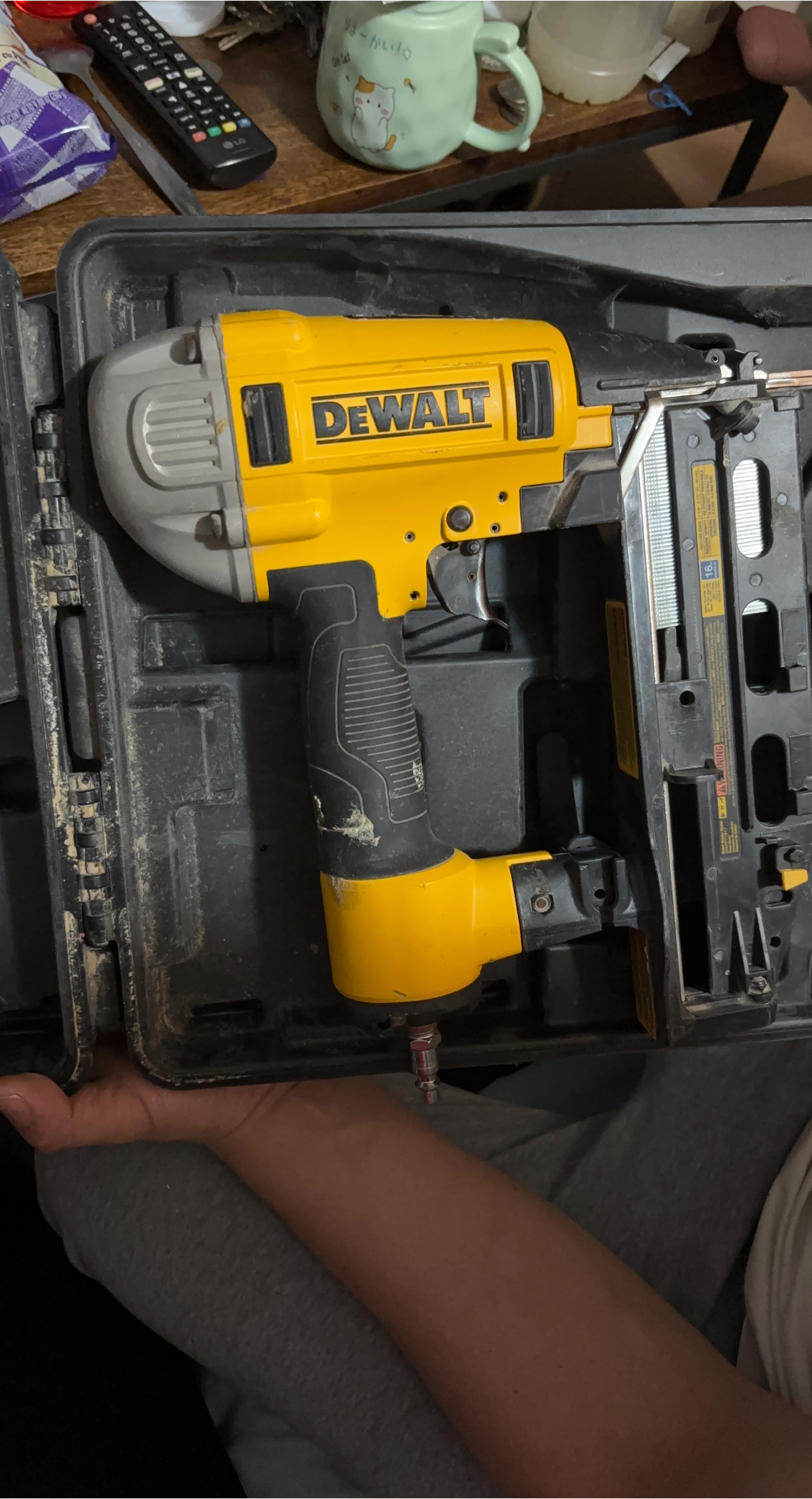 DEWALT Nailer with Case