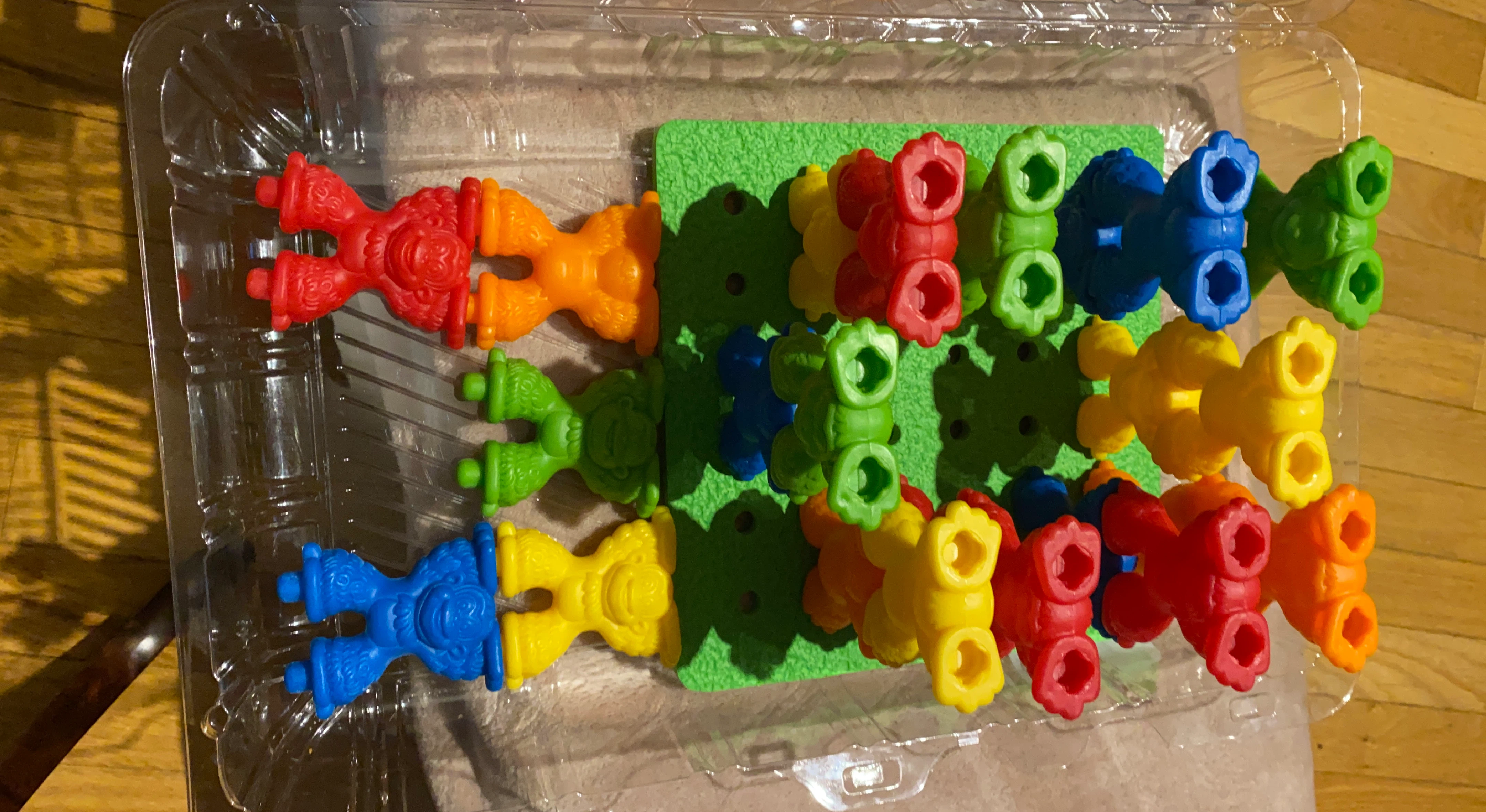 Colourful Building Toy Set