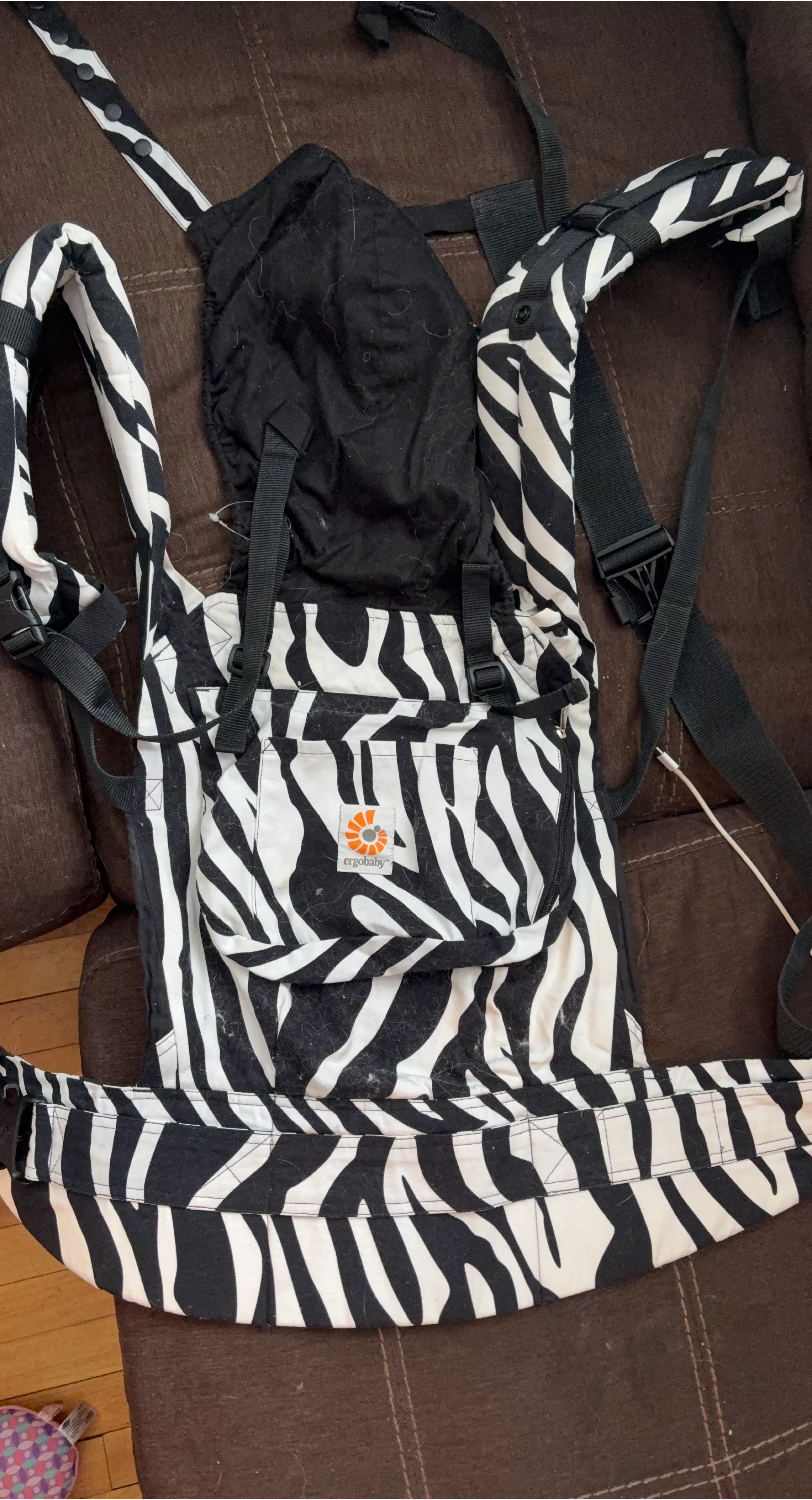 Ergobaby Zebra Print Baby Carrier