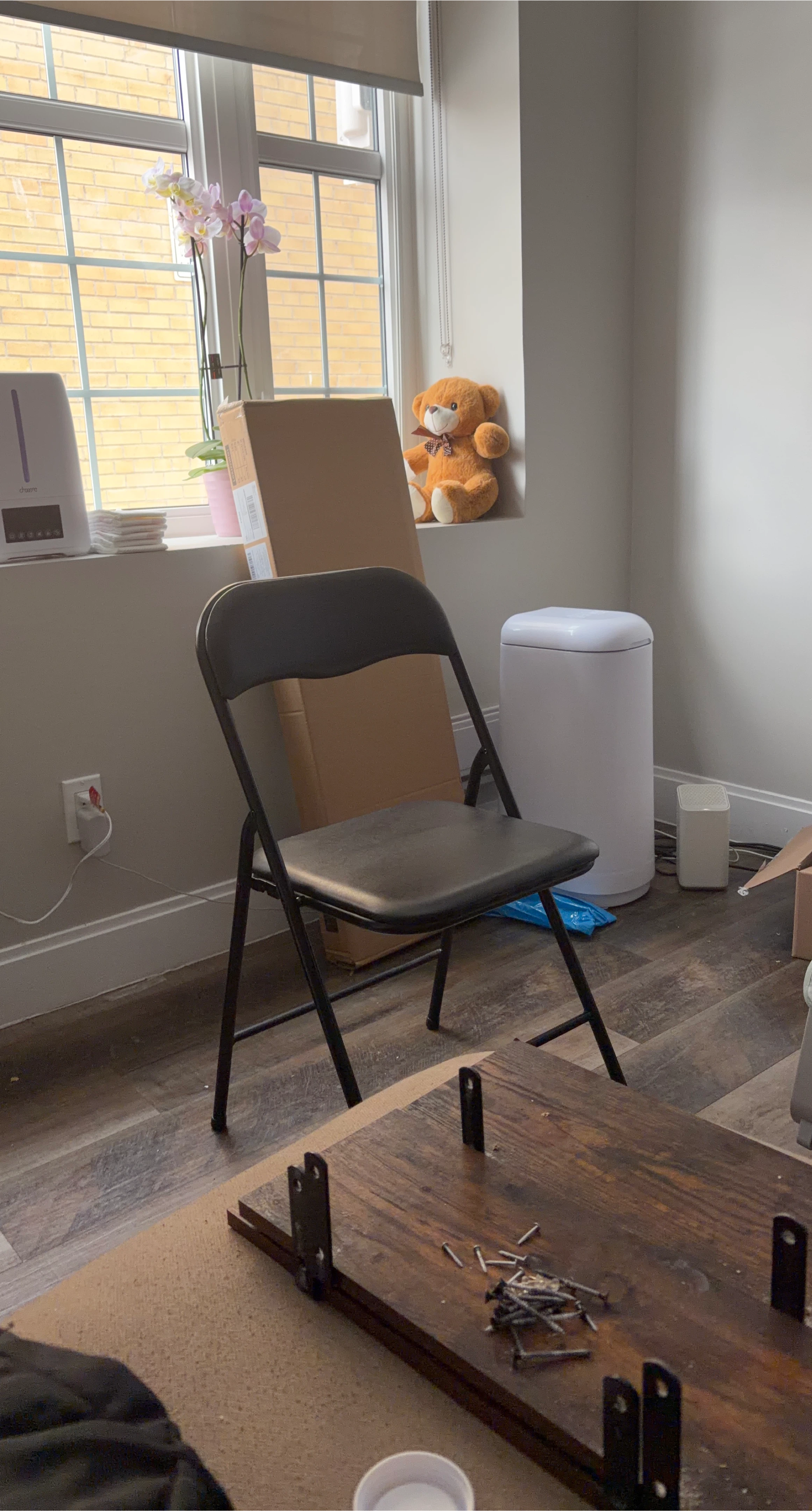 Black Folding Chair