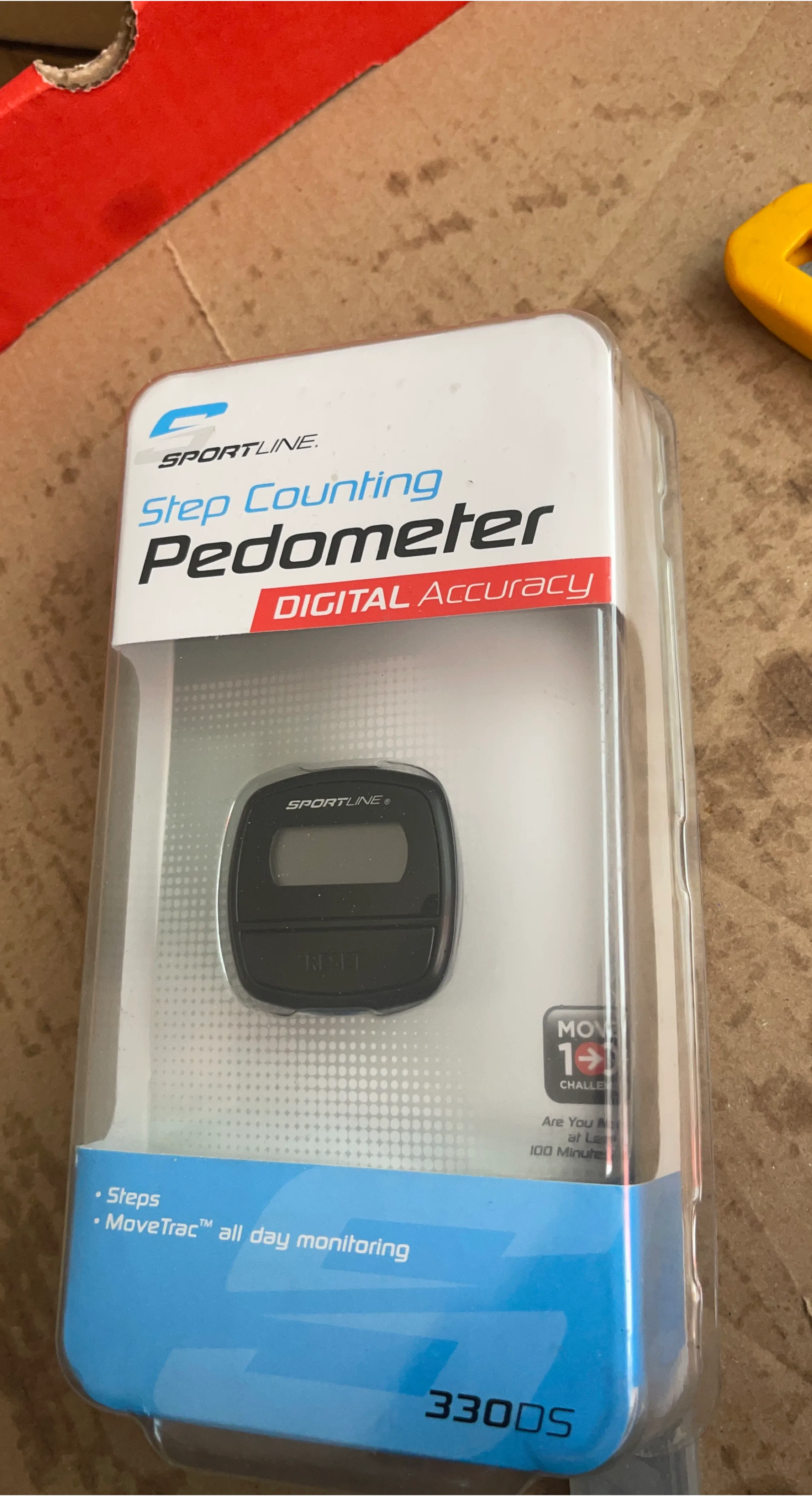 Sportline Step Counting Pedometer 330DS