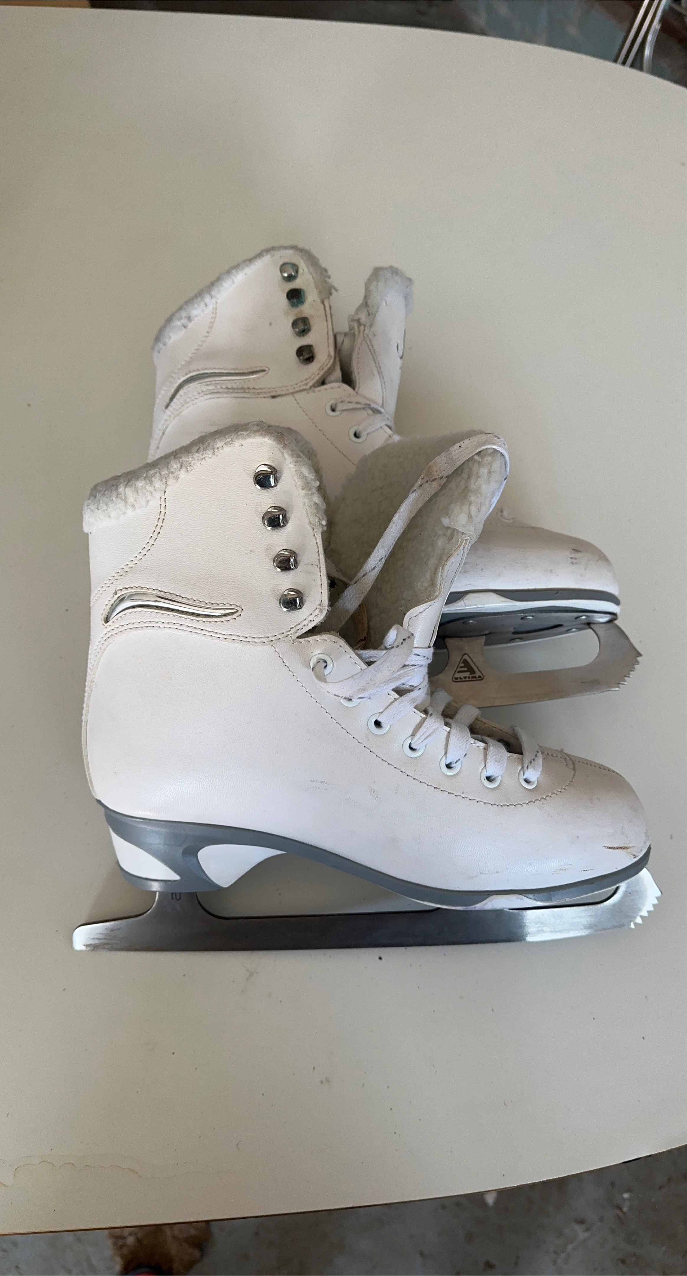 White Figure Skates