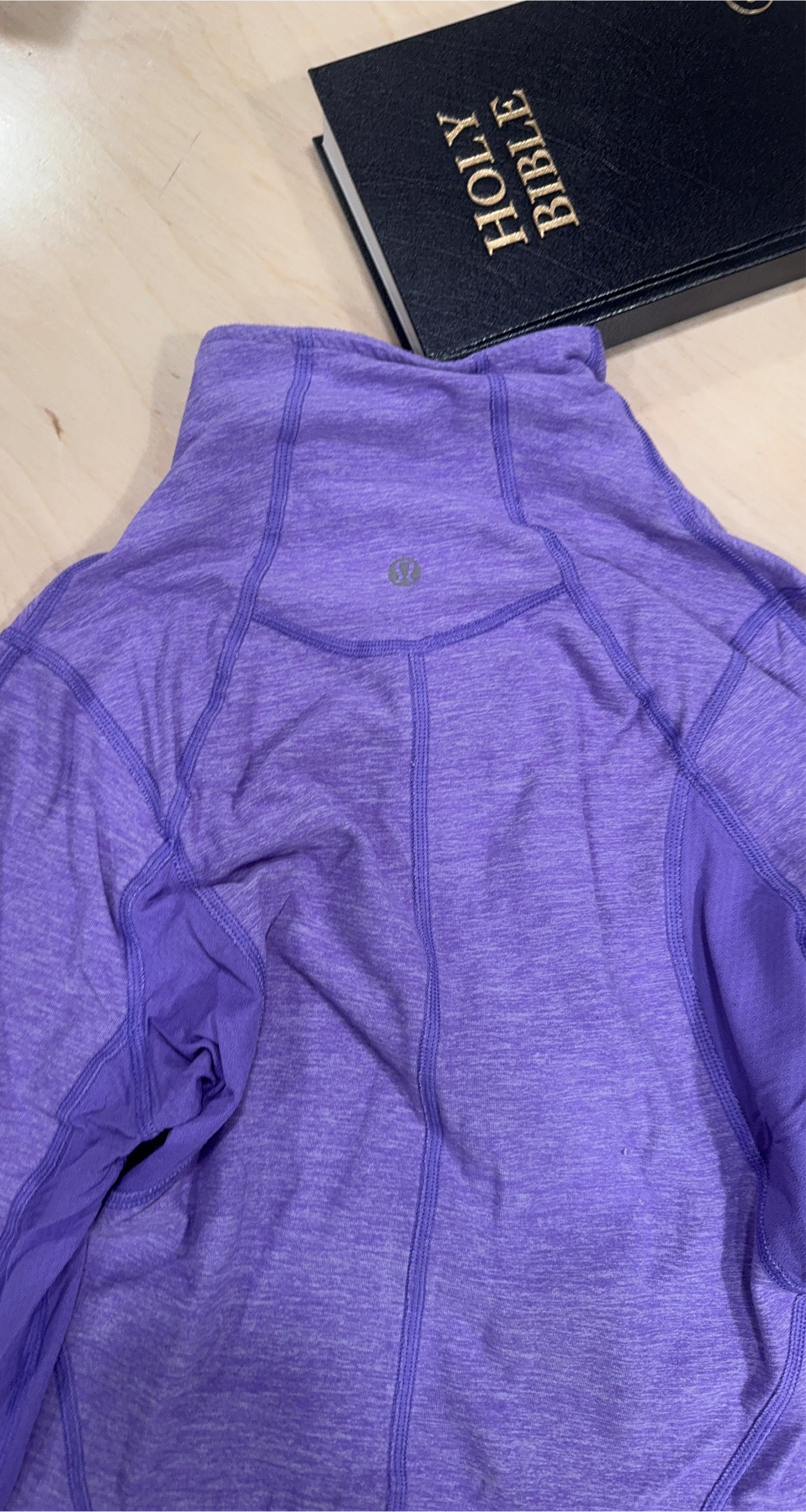 Lululemon Purple Long Sleeve Athletic Shirt