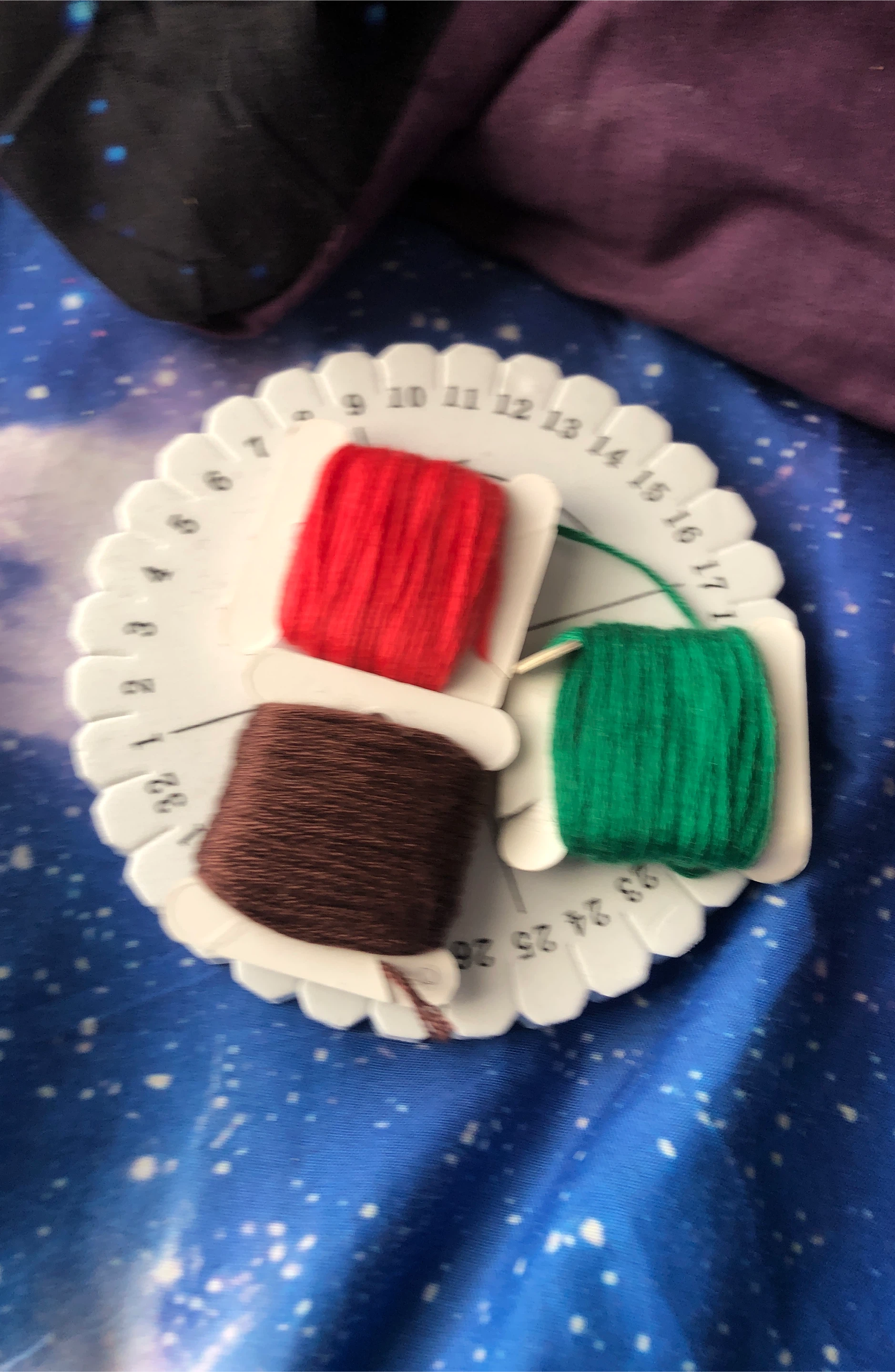 Friendship Bracelet Maker Tool with 3 Spools of Thread