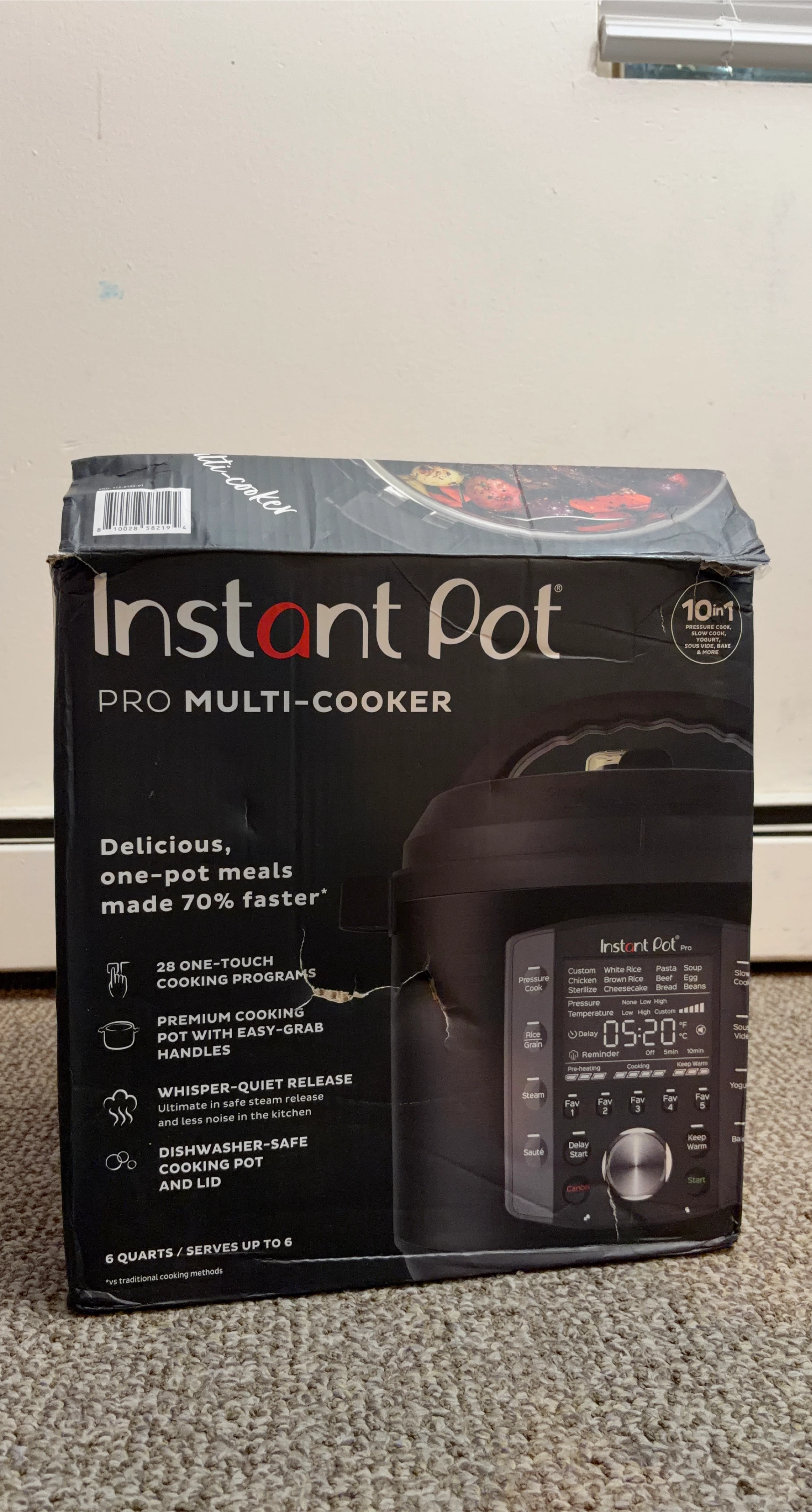 Instant Pot Pro Multi-Cooker 6 Quart