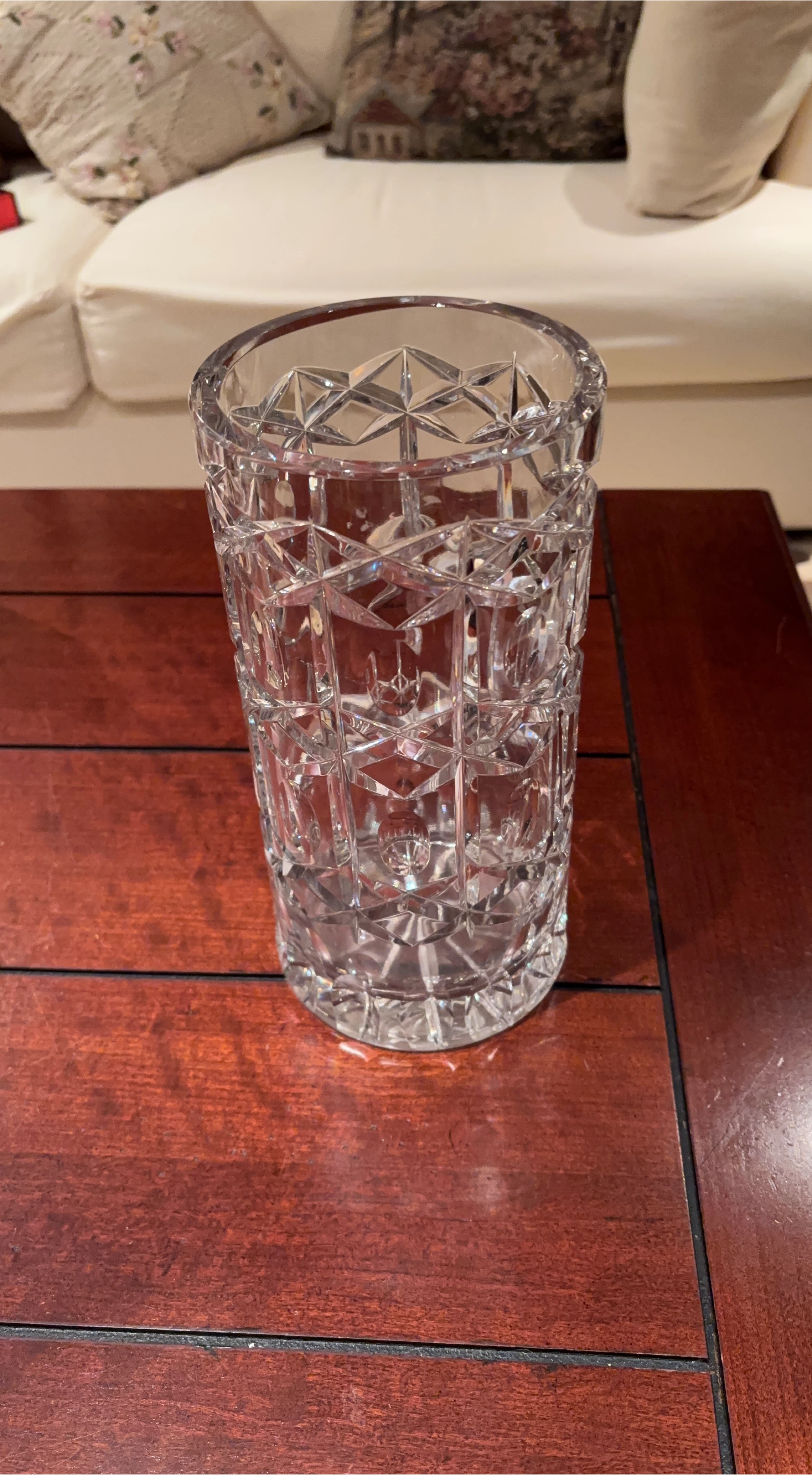 Crystal Glass Vase