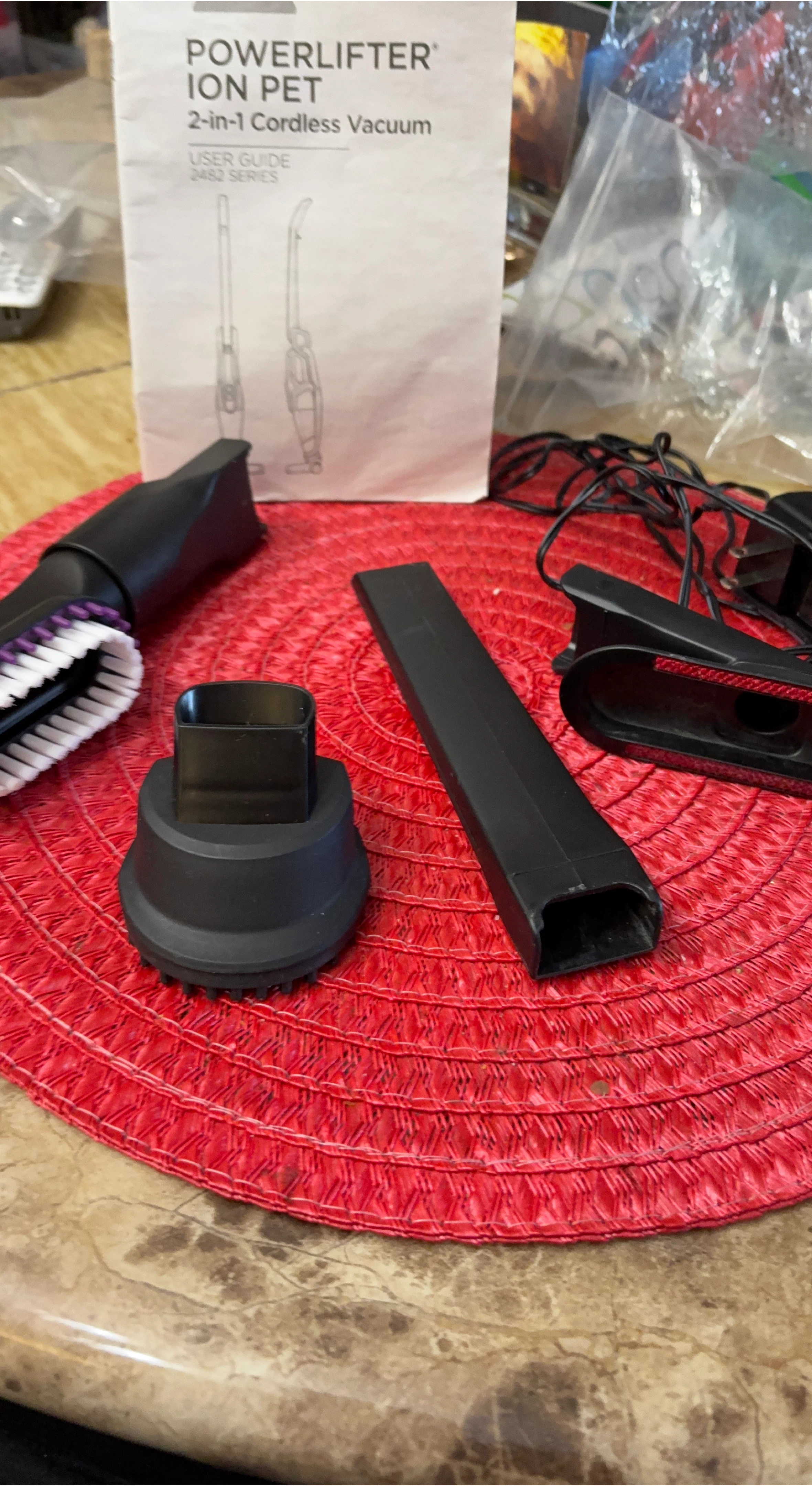 Attachments for Powerlifter Ion Pet 2-in-1 Cordless Vacuum