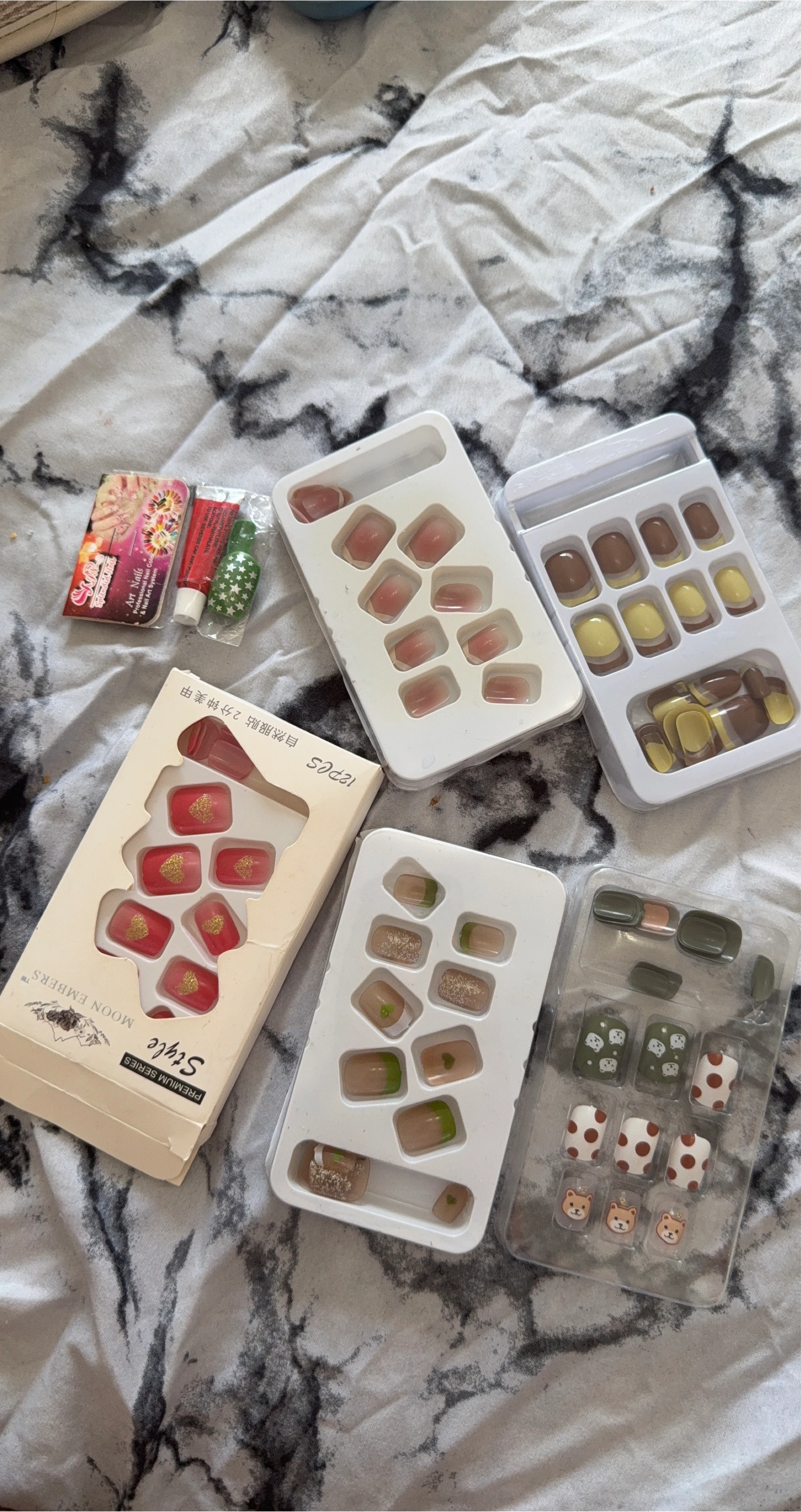 Moon Embers Style Premium Series Press-On Nails Set