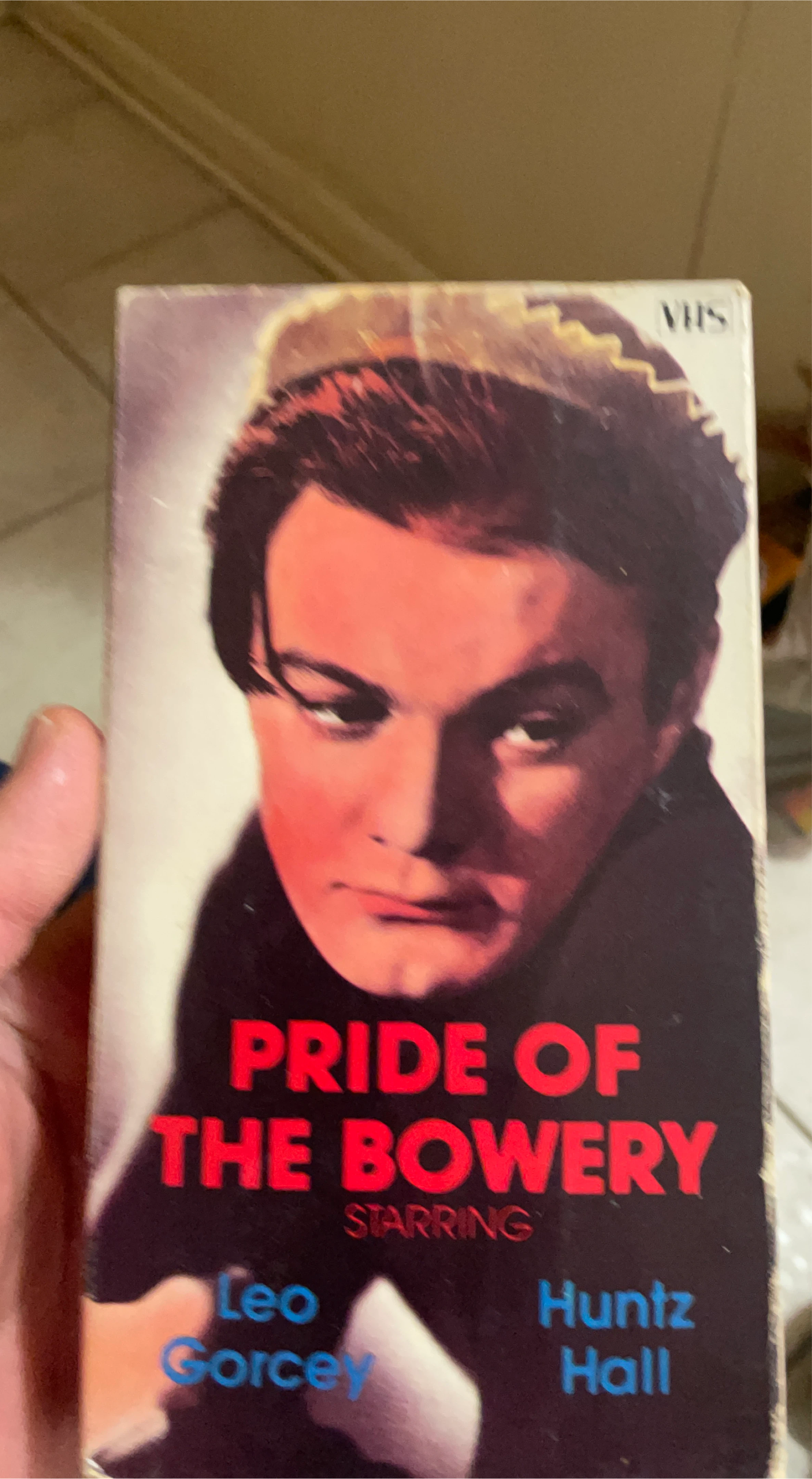 Pride of the Bowery VHS Movie
