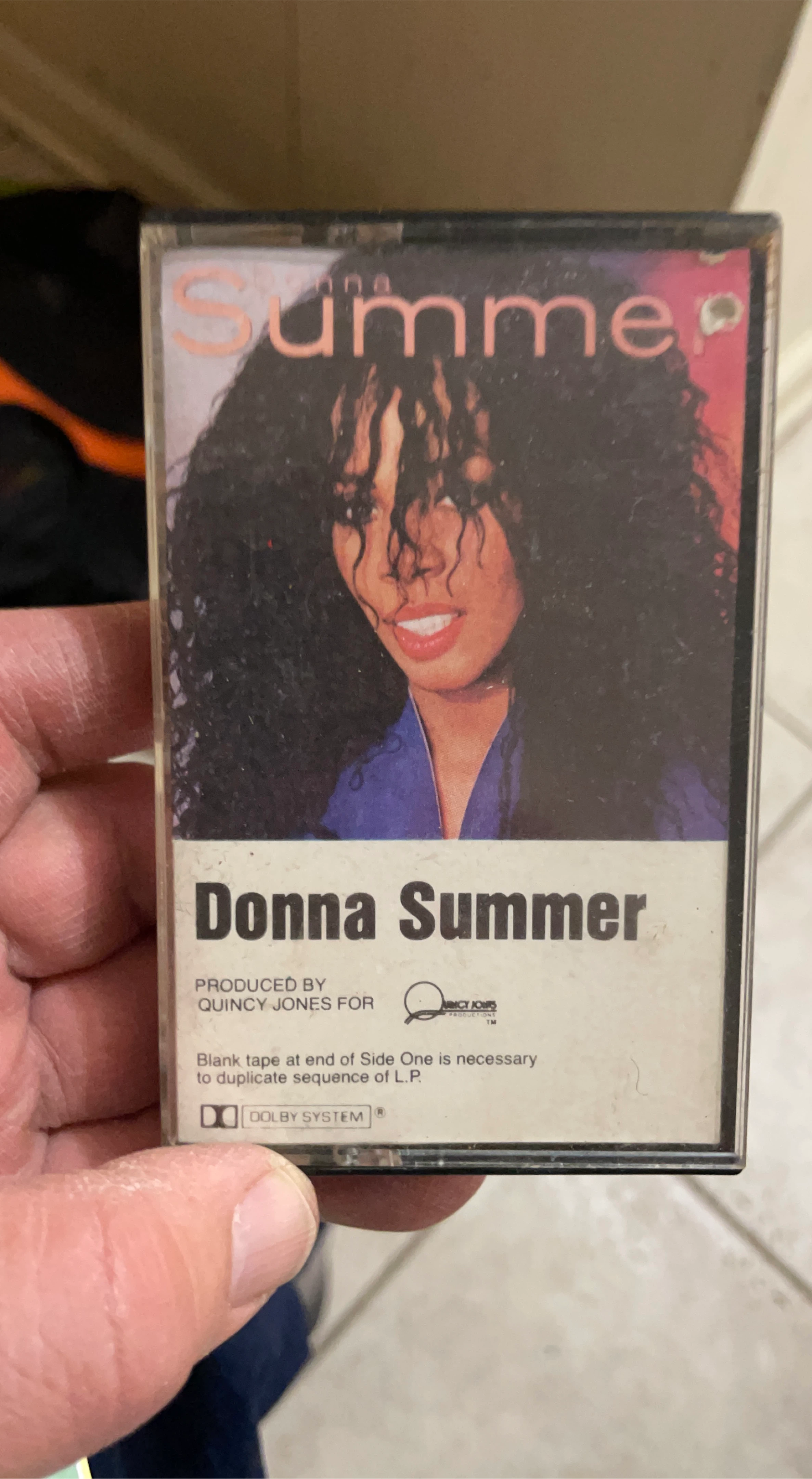 Donna Summer I'm a Rainbow Cassette Tape