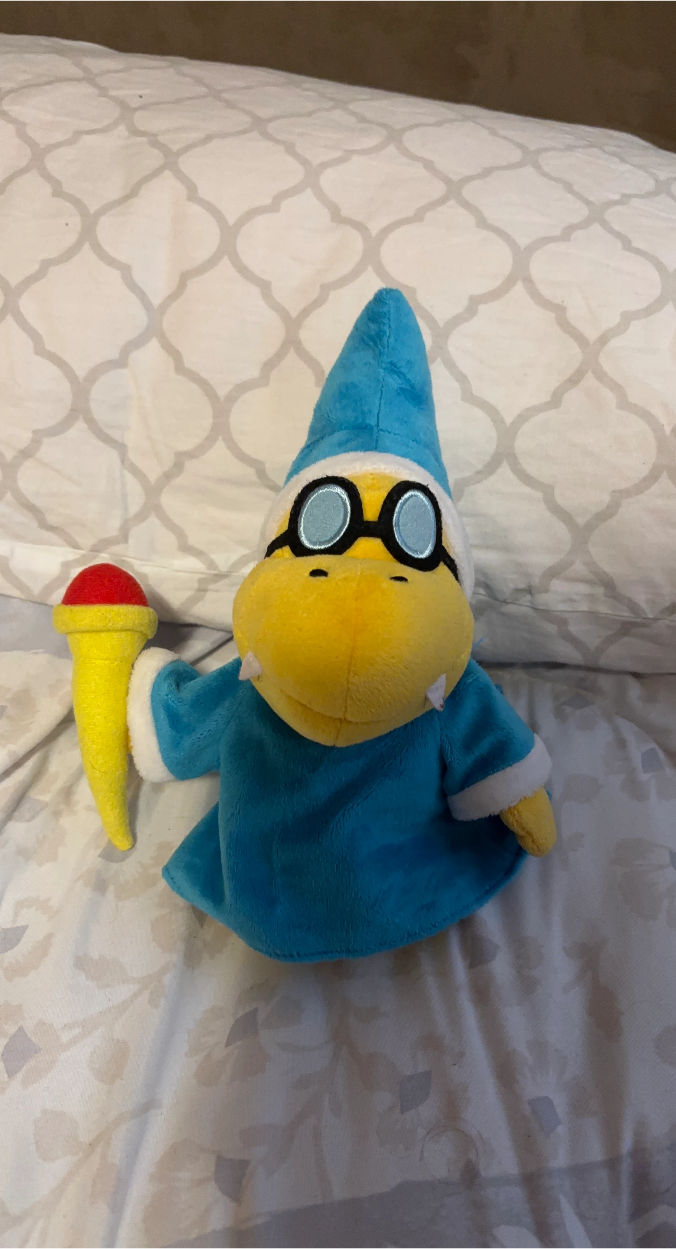 Super Mario Magikoopa Kamek Plush Toy