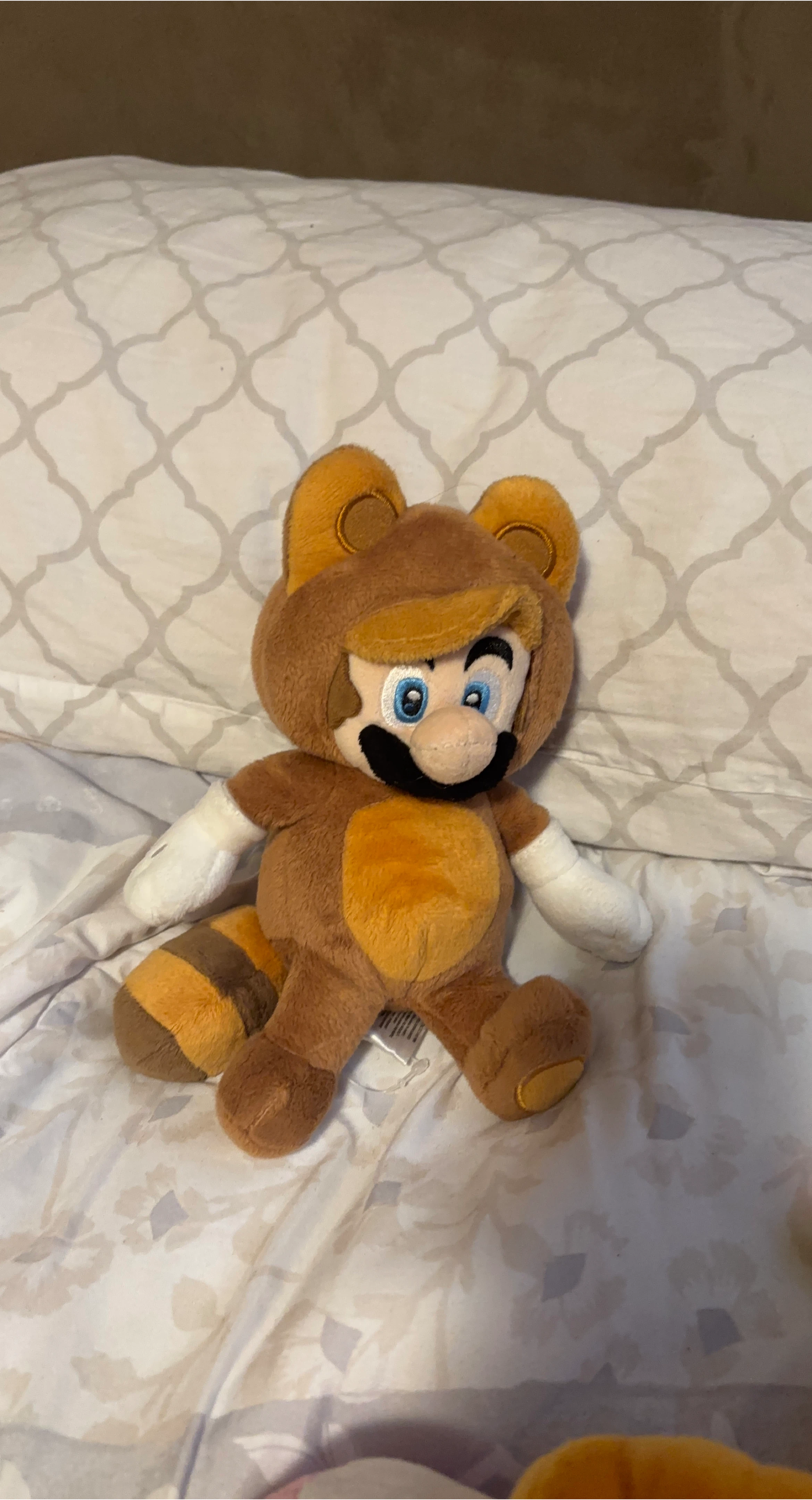 Super Mario Raccoon Mario Plush Toy