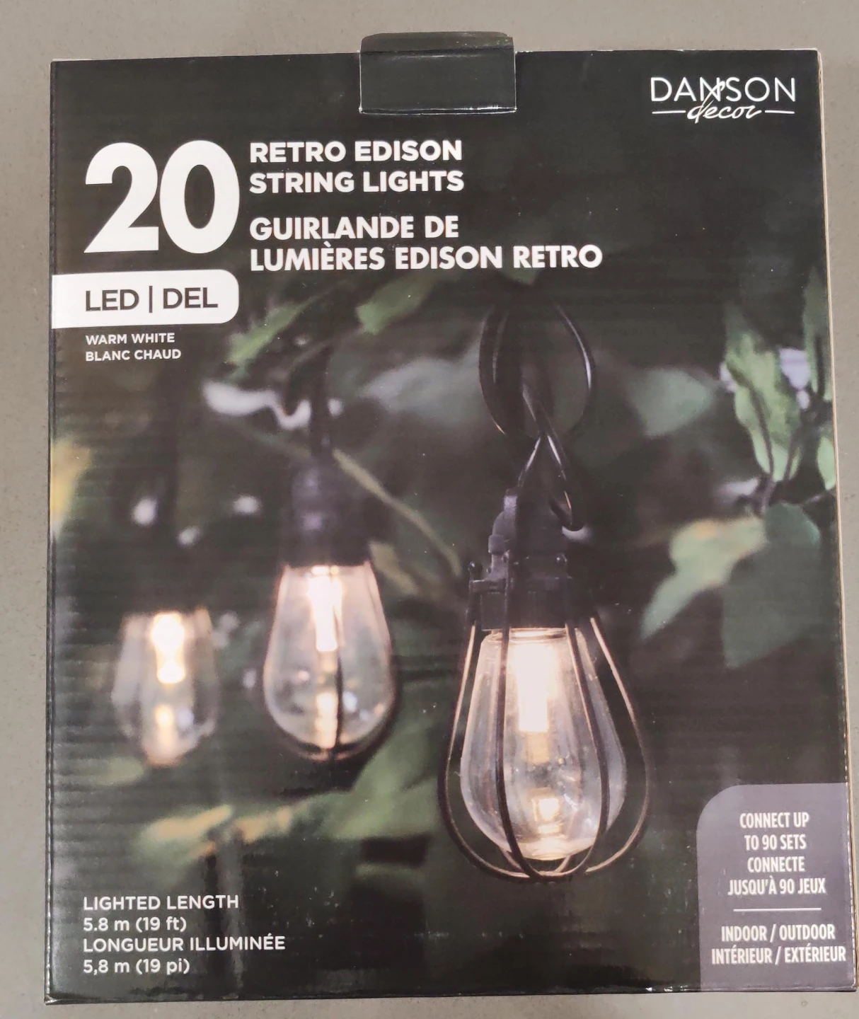 DANSÖN Decor 20 LED Retro String Lights - photo 2