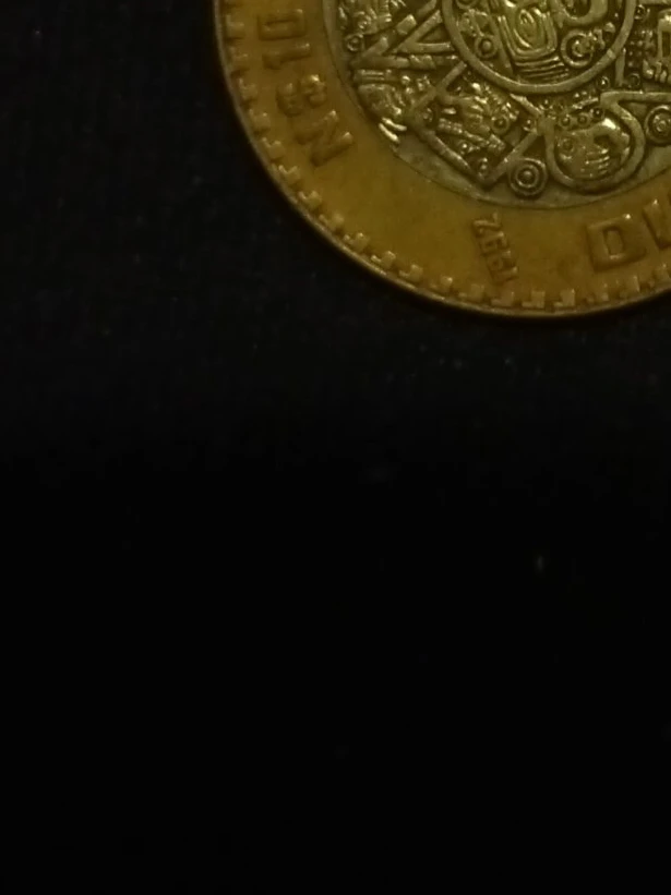 1992 Mexican 10 Pesos Coin