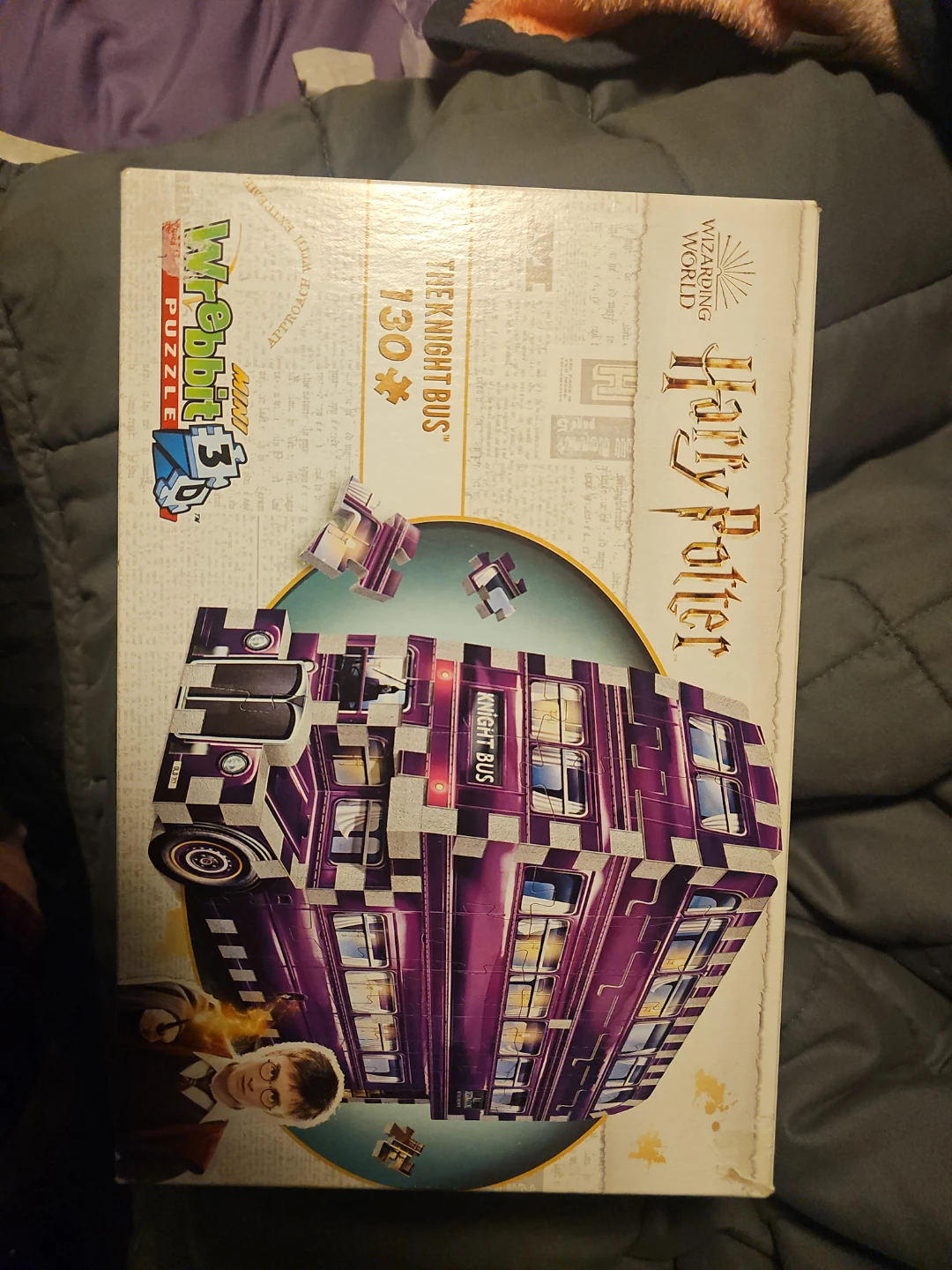 Harry Potter The Knight Bus 3D Puzzle (130 Pieces)