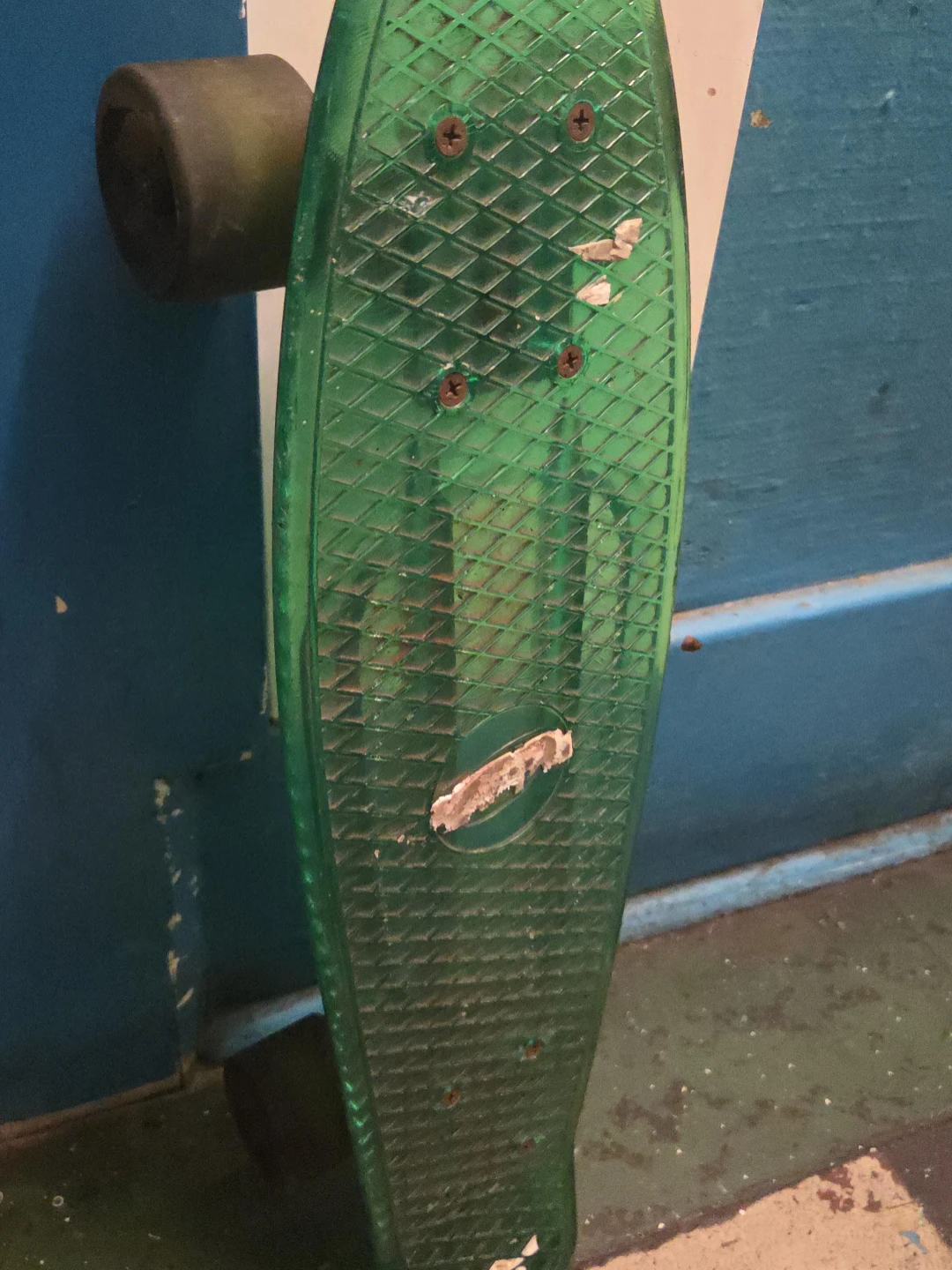 Green Penny Board Skateboard