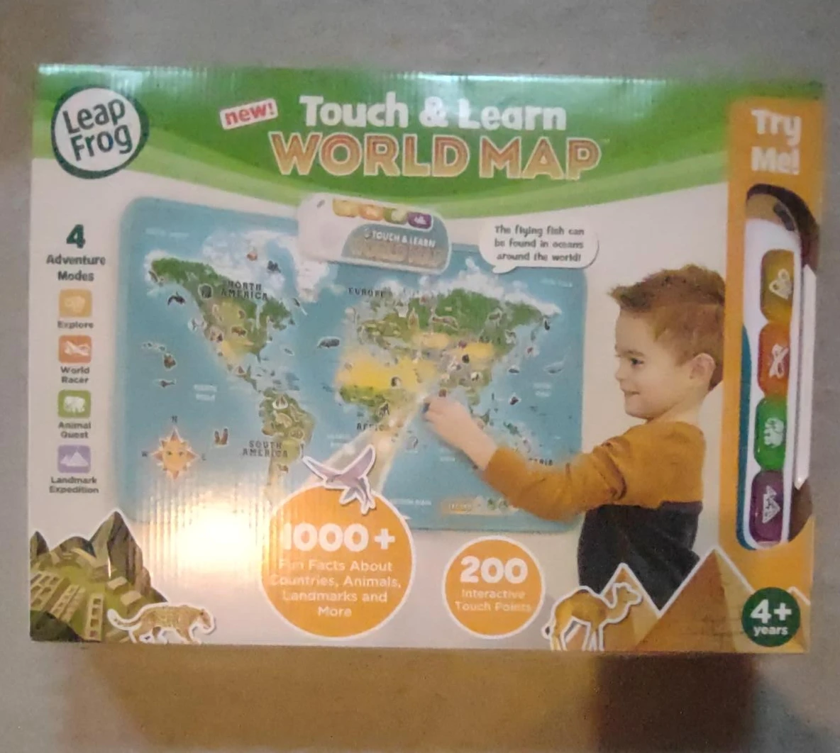 Leap Frog Touch & Learn World Map