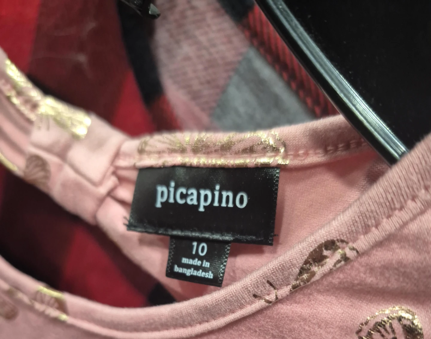 Picapino Pink Butterfly Dress Size 10