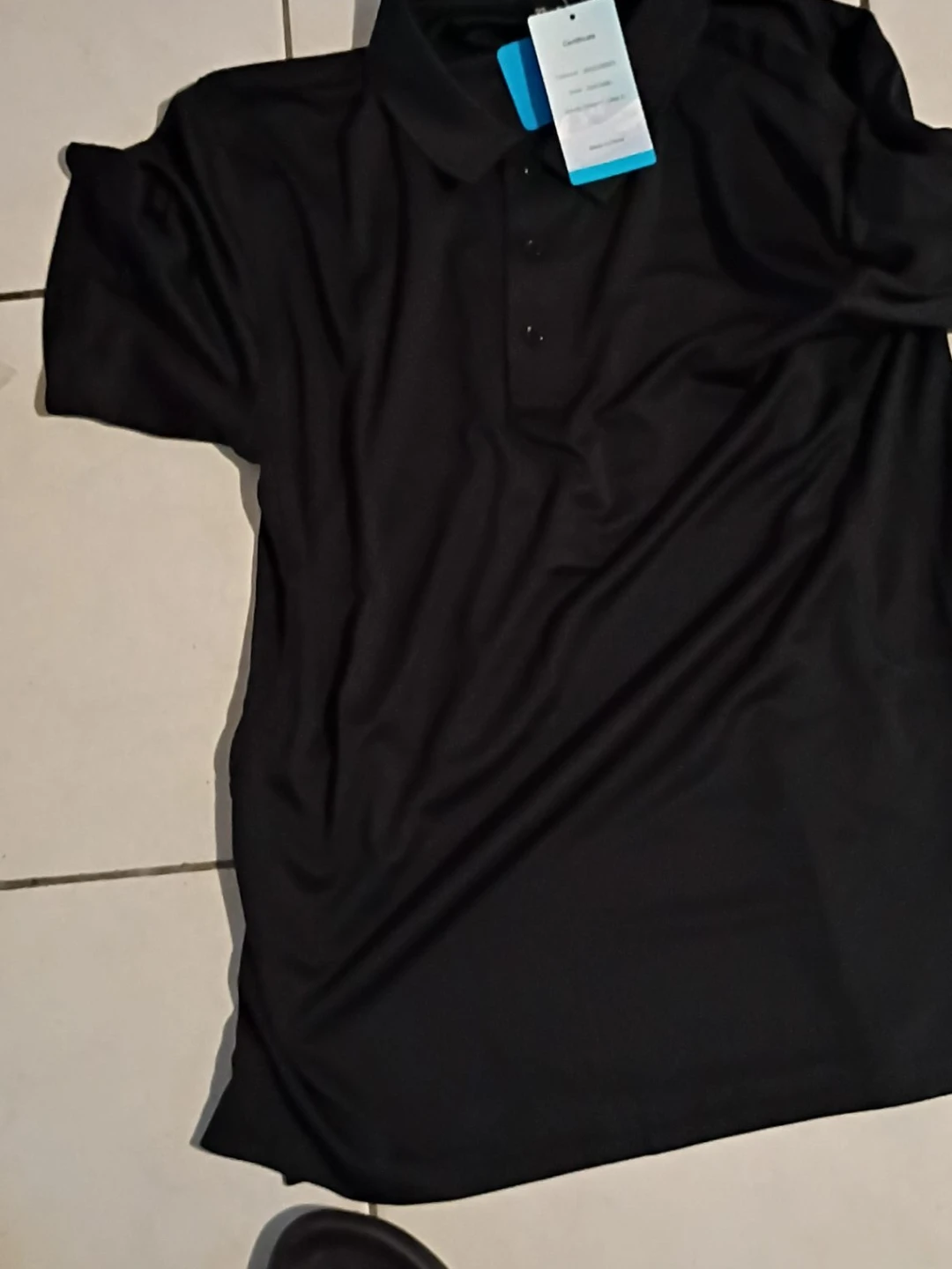 Black Men's Polo Shirt