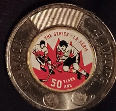 Canada 50 Years 'The Series' Hockey Coin