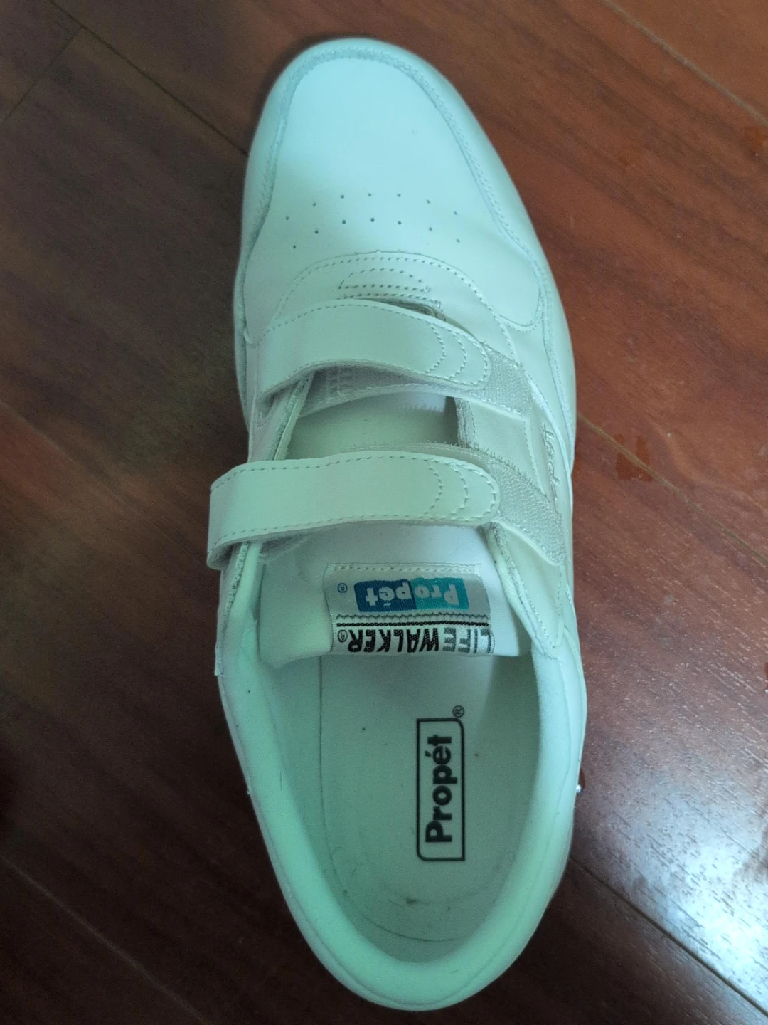 Propet Life Walker White Velcro Shoes - photo 2