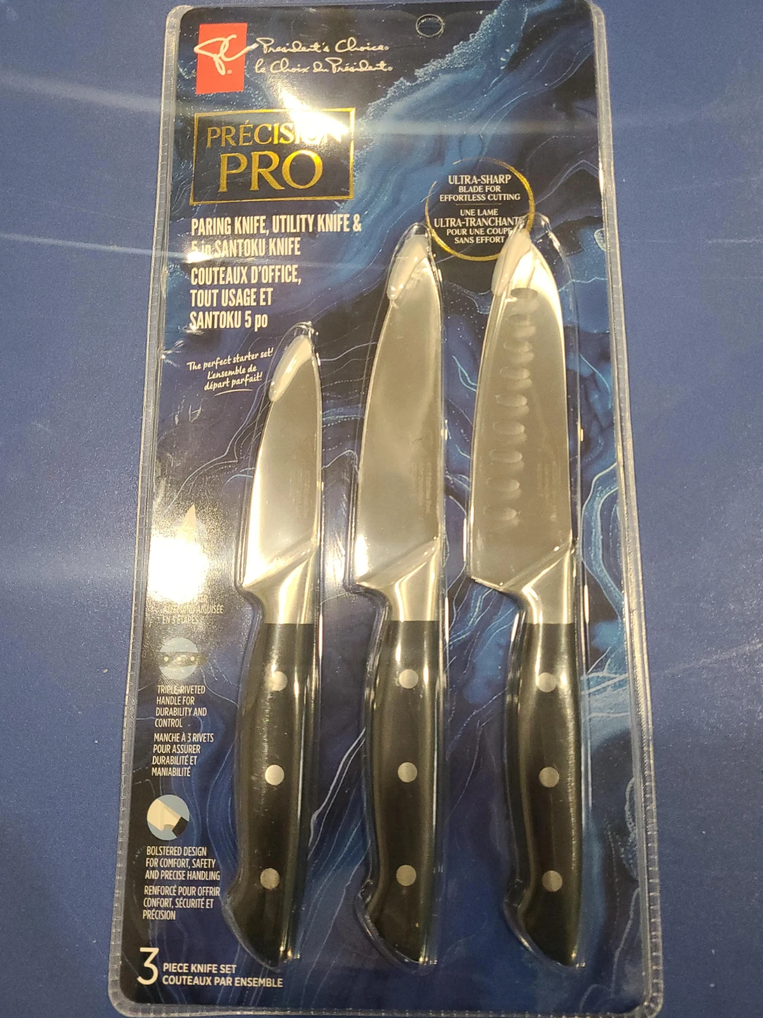 🥕Precision Pro 3-Piece Knife Set - photo 4