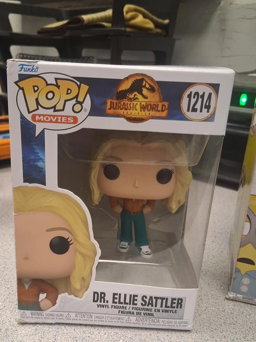 Funko Pop! Dr. Ellie Sattler 1214 Jurassic World Vinyl Figure