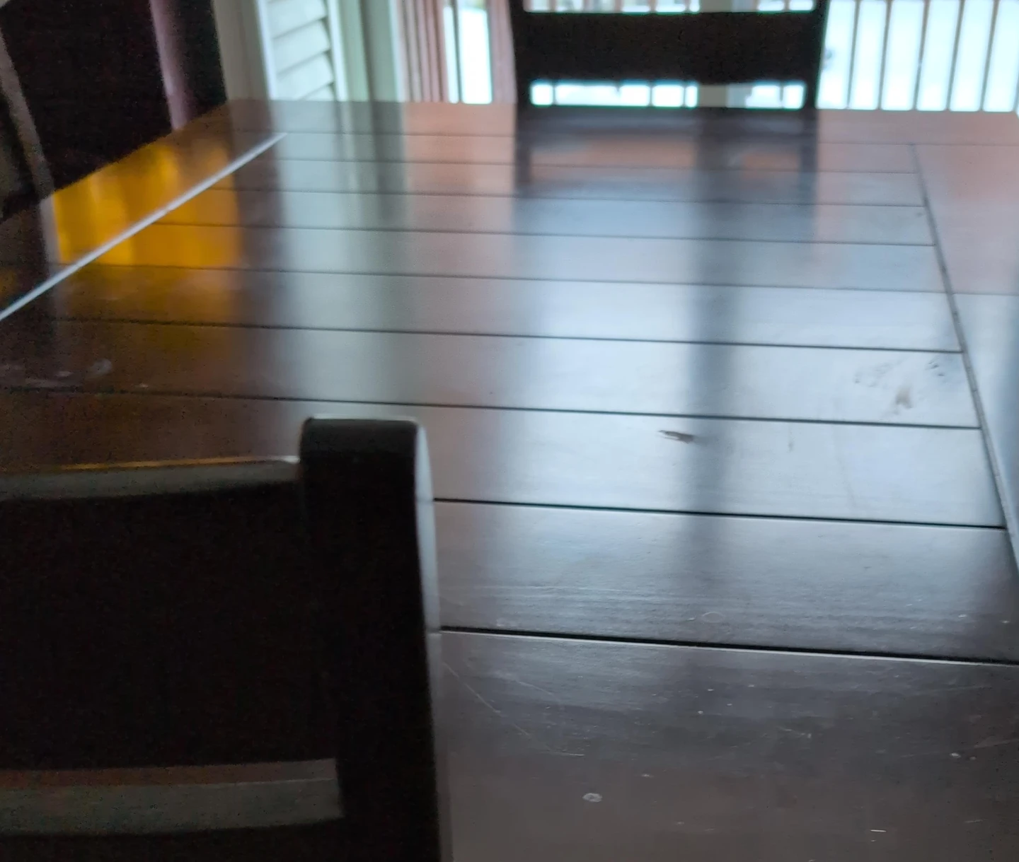 Wooden Dining Table and Chairs Set 4