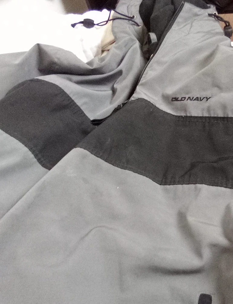 Old Navy Grey and Black Jacket