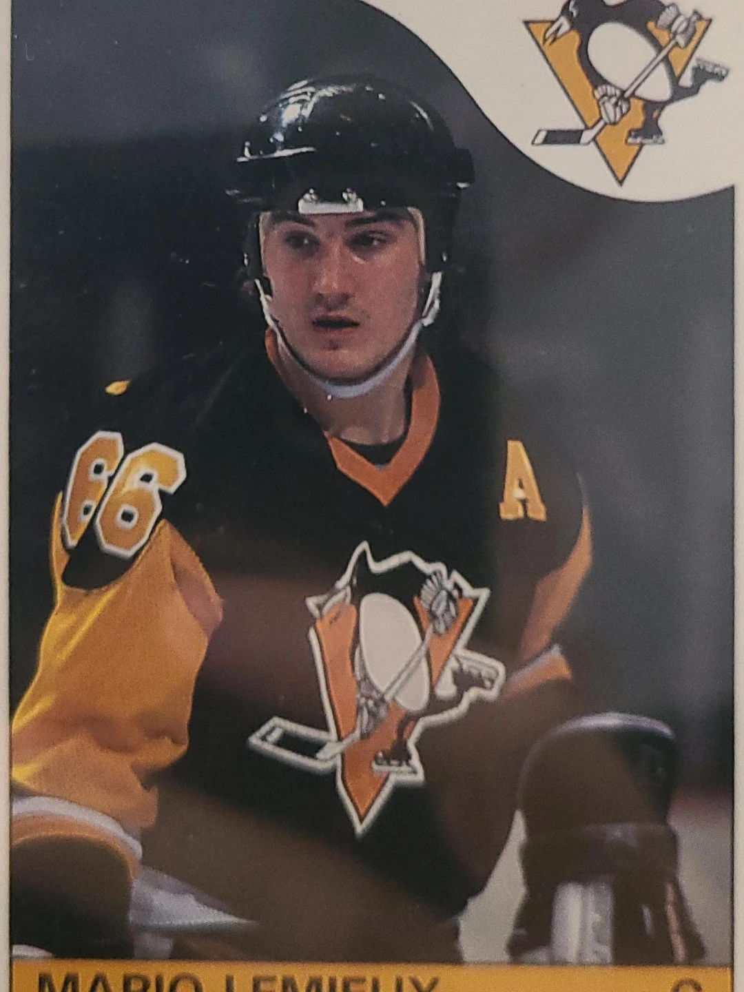 Mario Lemieux Hockey Card