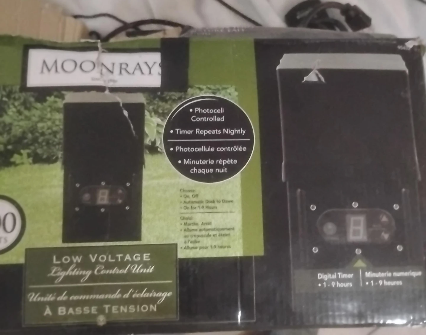 Moonrays Low Voltage Lighting Control Unit with Digital Timer