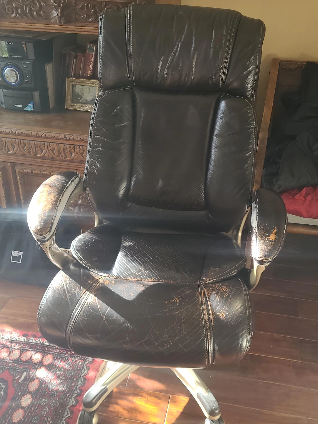 🏆Brown Leather Executive Office Chair🏆 - photo 2