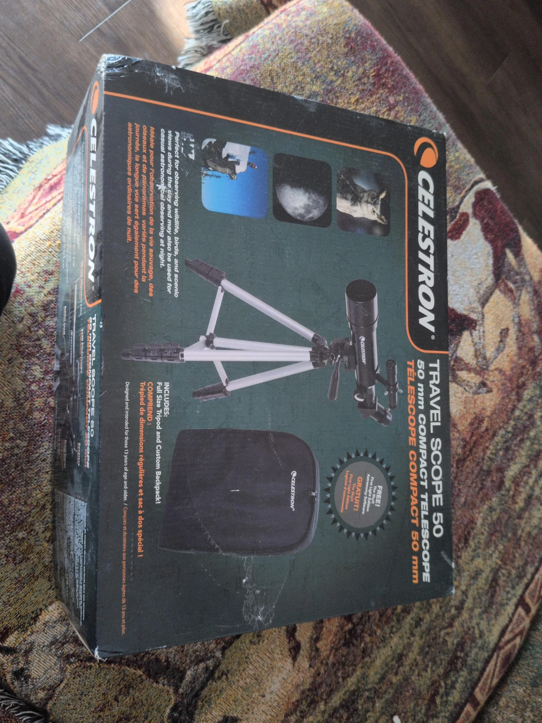 Celestron Travel Scope 50 Compact Telescope