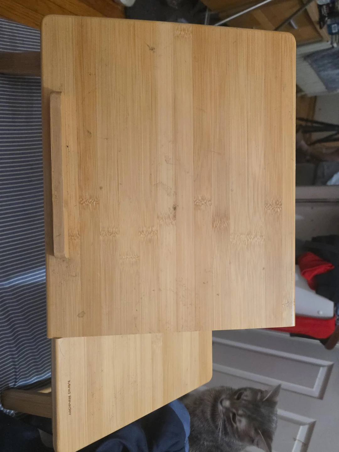 Mind Reader Bamboo Laptop Desk