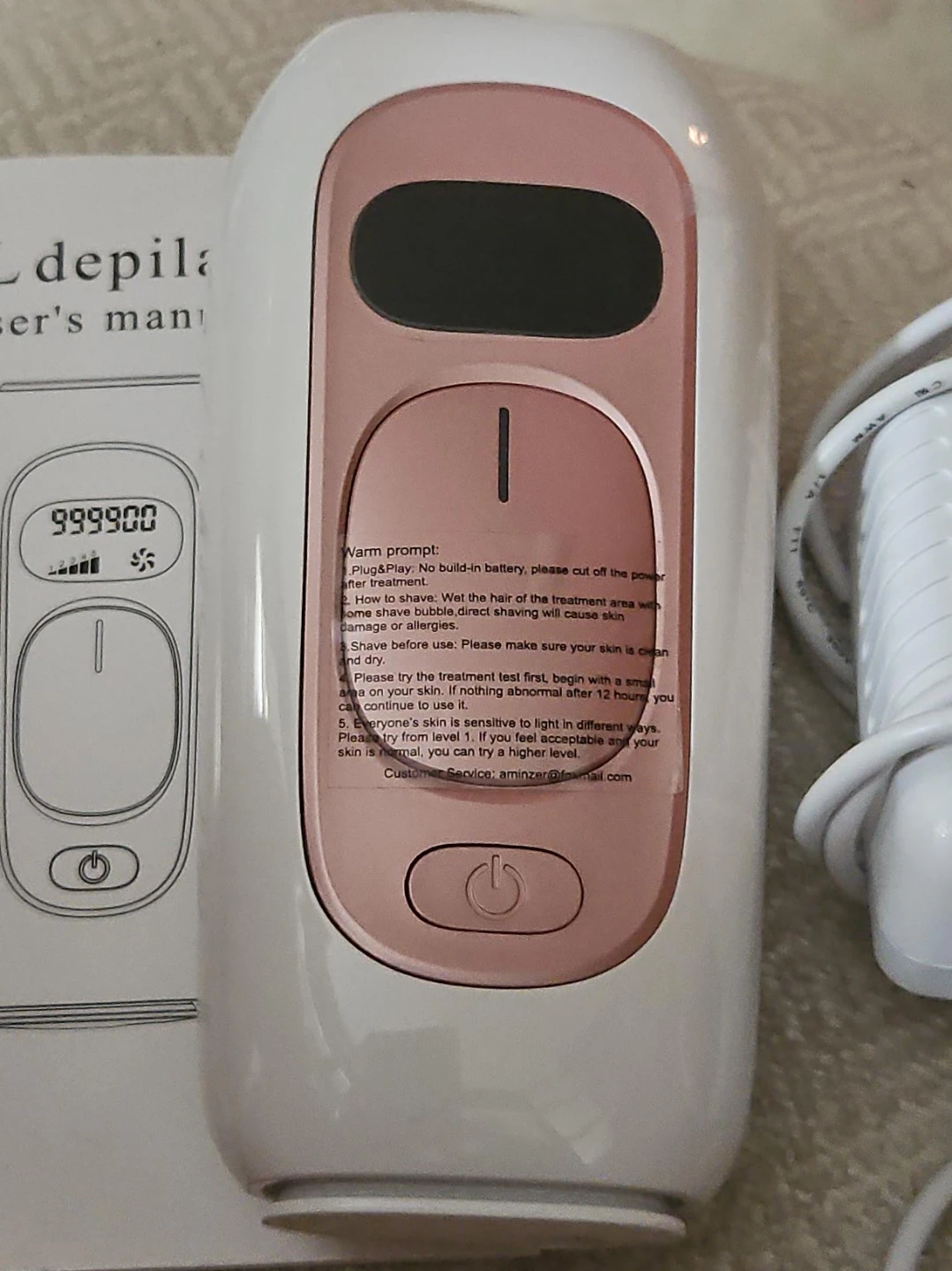 IPL Hair Removal Device