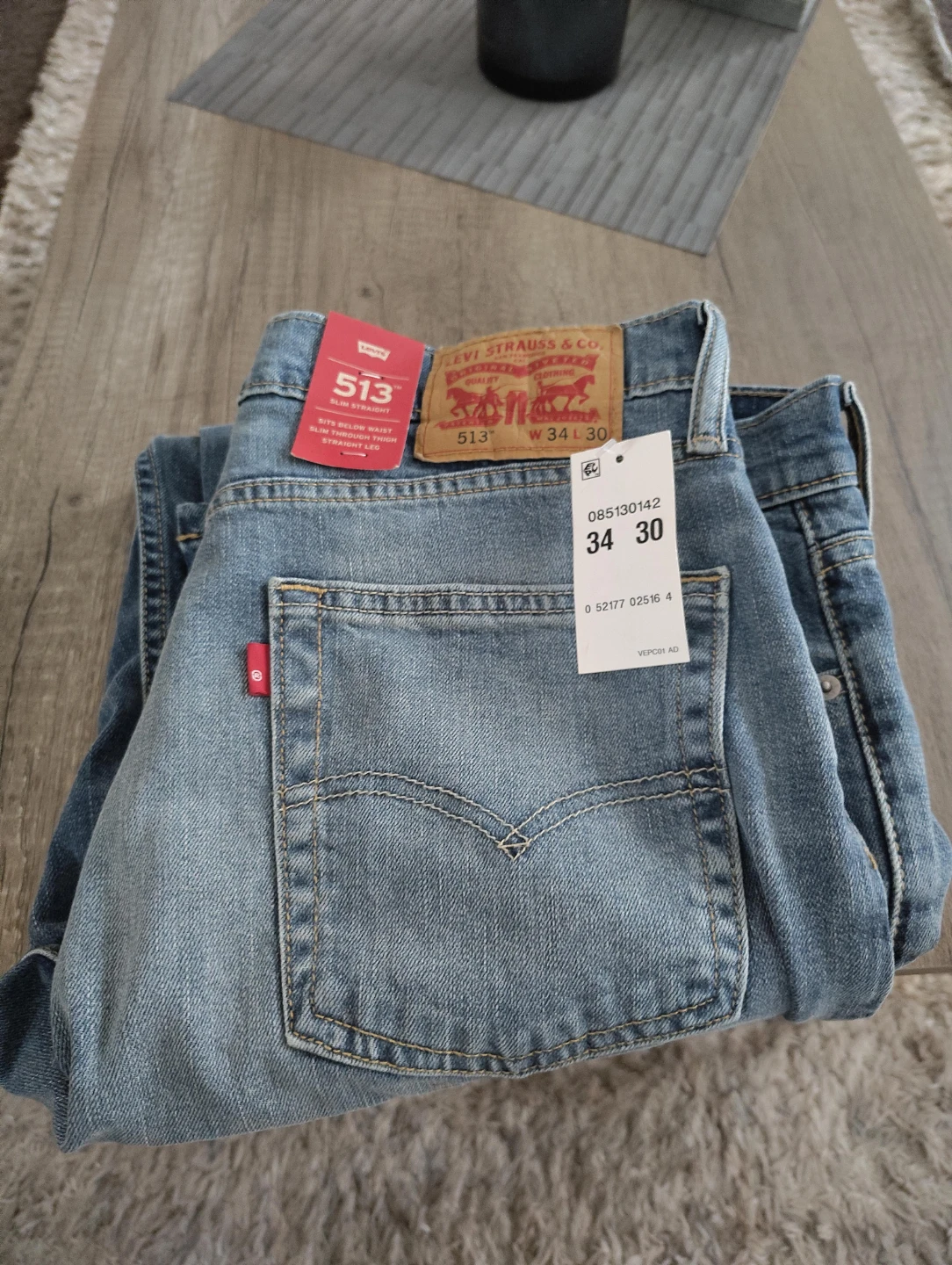 Levi's 513 Slim Straight Jeans - W34 L30
