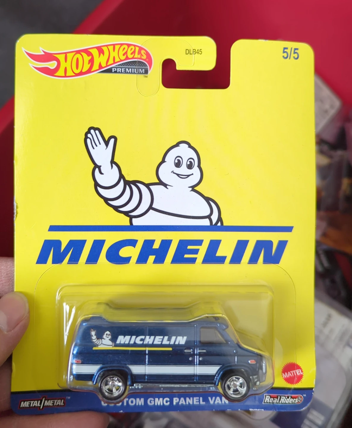 Hot Wheels Premium Michelin Custom GMC Panel Van 5/5