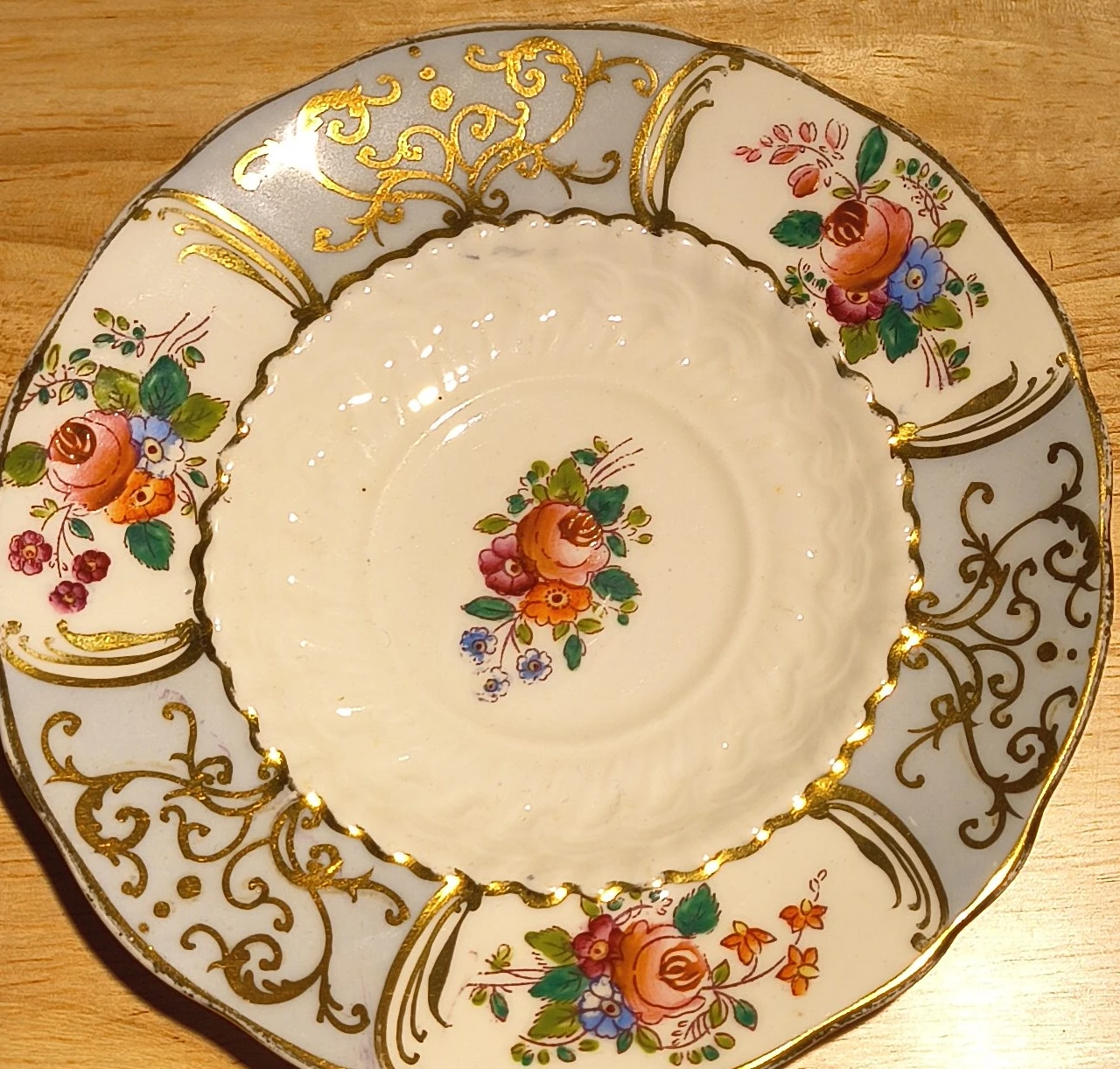 Royal Winton Grimwades England Floral Plate